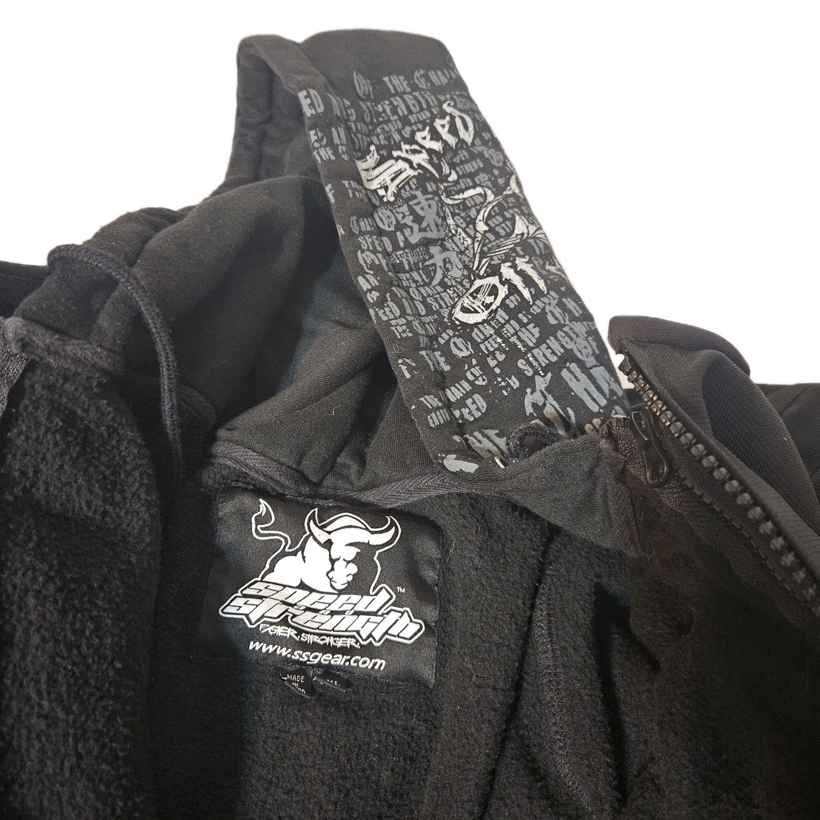 Straight To Hell Speed & Straight Motorcycle Jacket 2XL Dead Center Padded Size US XXL / EU 58 / 5 - 7 Thumbnail
