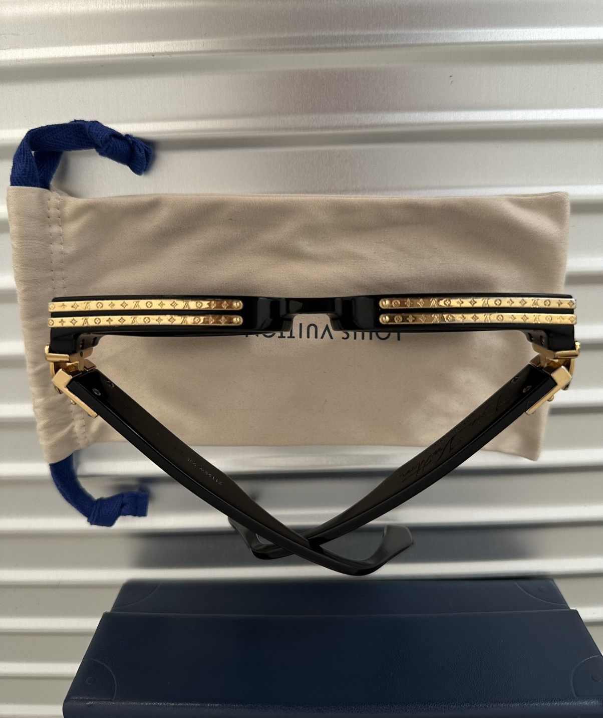 Louis Vuitton Louis Vuitton 1.1 Millionaire Sunglasses Size ONE SIZE - 8 Thumbnail