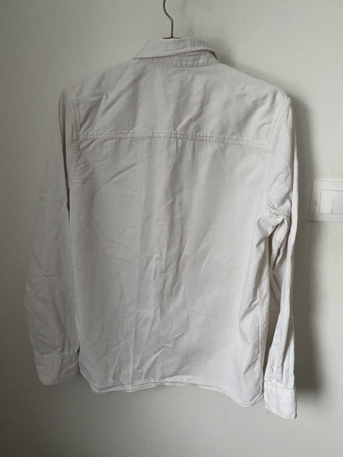 Other Zara Mens Denim Shirt Ivory Size M Sk83 Size US M / EU 48-50 / 2 - 3 Thumbnail