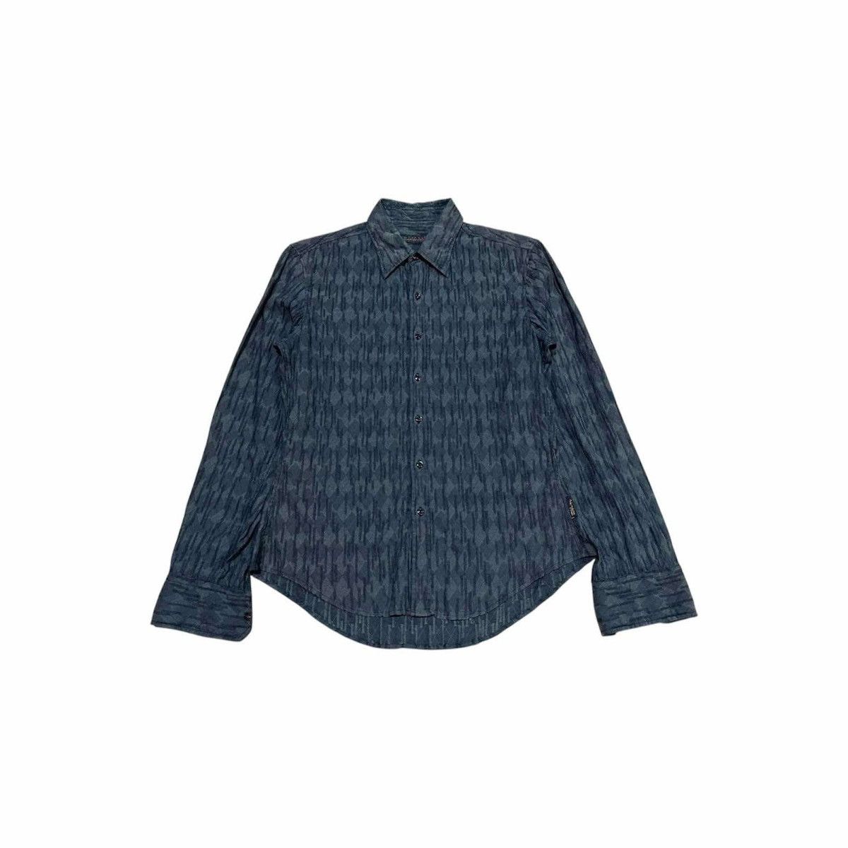 Morgan Homme 🔥Sick Y2K Morgan Homme Argyle Pleats Shirt Size US L / EU 52-54 / 3 - 4 Thumbnail