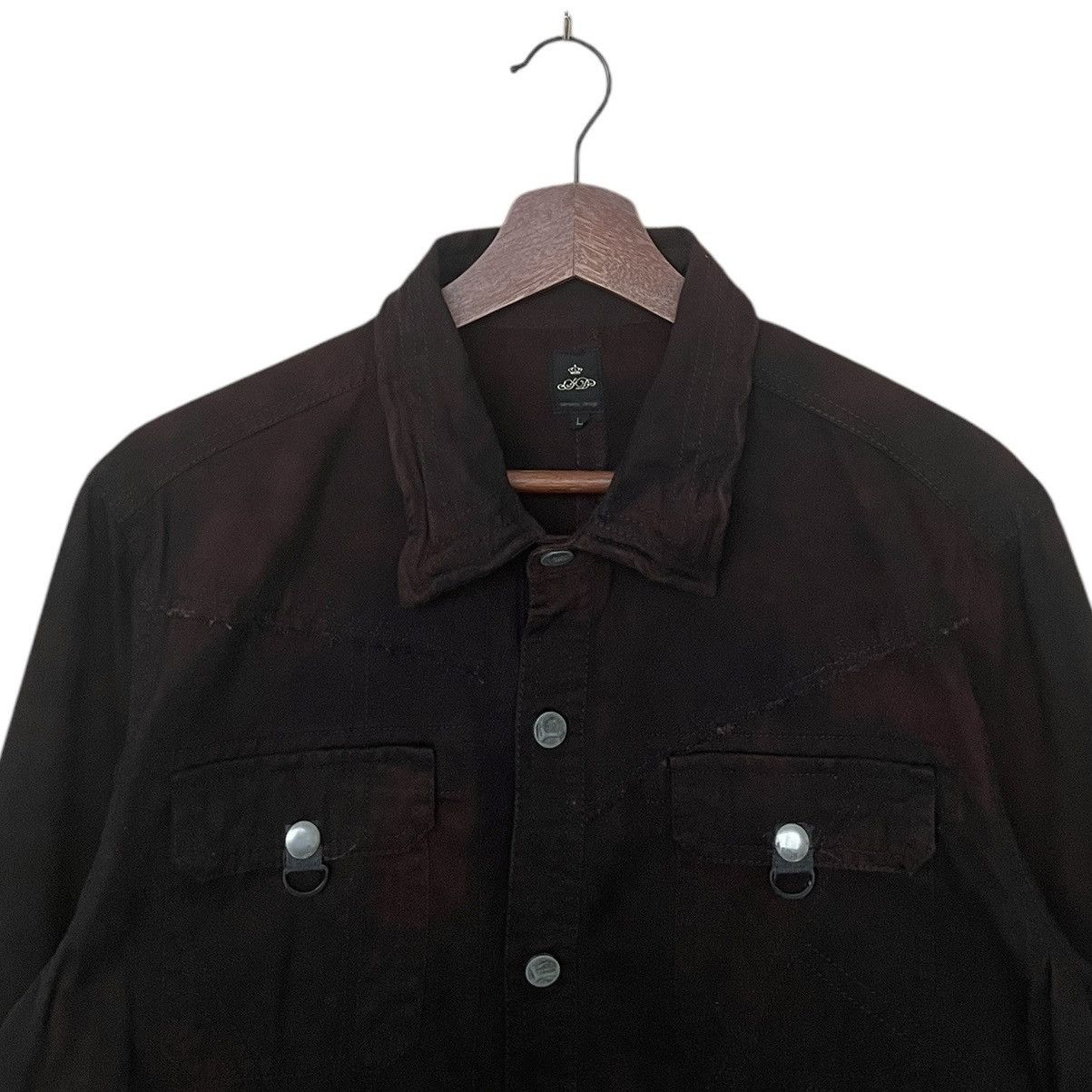 Japanese Brand × semanticdesign Vintage Japanese Brand Semantic Design Tactical Shirt 2000s Size US L / EU 52-54 / 3 - 7 Thumbnail