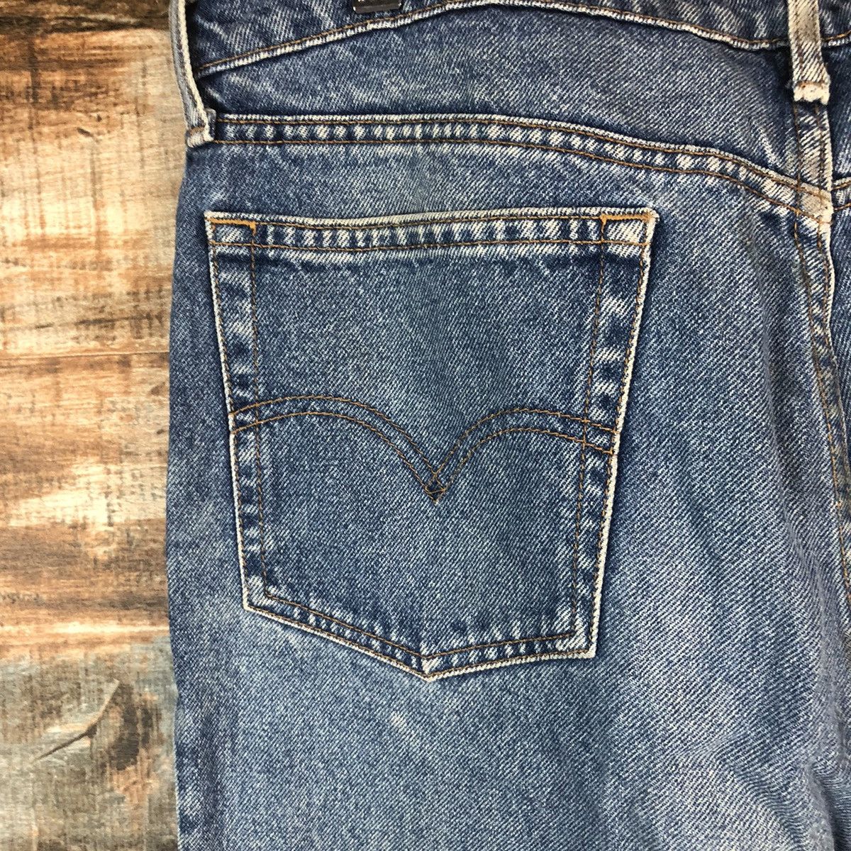 Levi's DL Levis 505 Blue Denim Pants #C302 Size US 36 / EU 52 - 15 Thumbnail