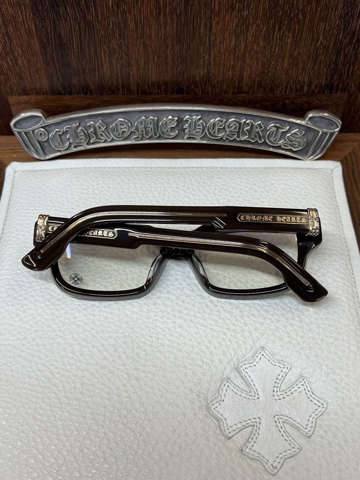 Chrome Hearts Chrome Hearts 2 Thick Glasses Size ONE SIZE - 2 Thumbnail