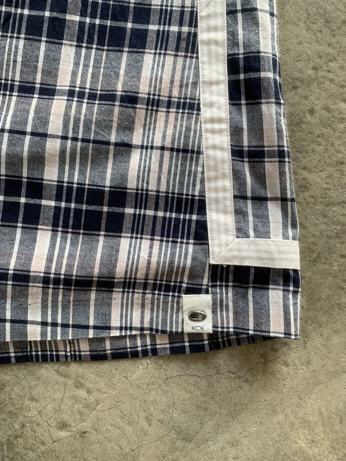 Kings Of Indigo × Thom Browne K.O.I x Thom Browne. nice design maxi shirt Size 25" / US 0 / IT 36 - 2 Thumbnail