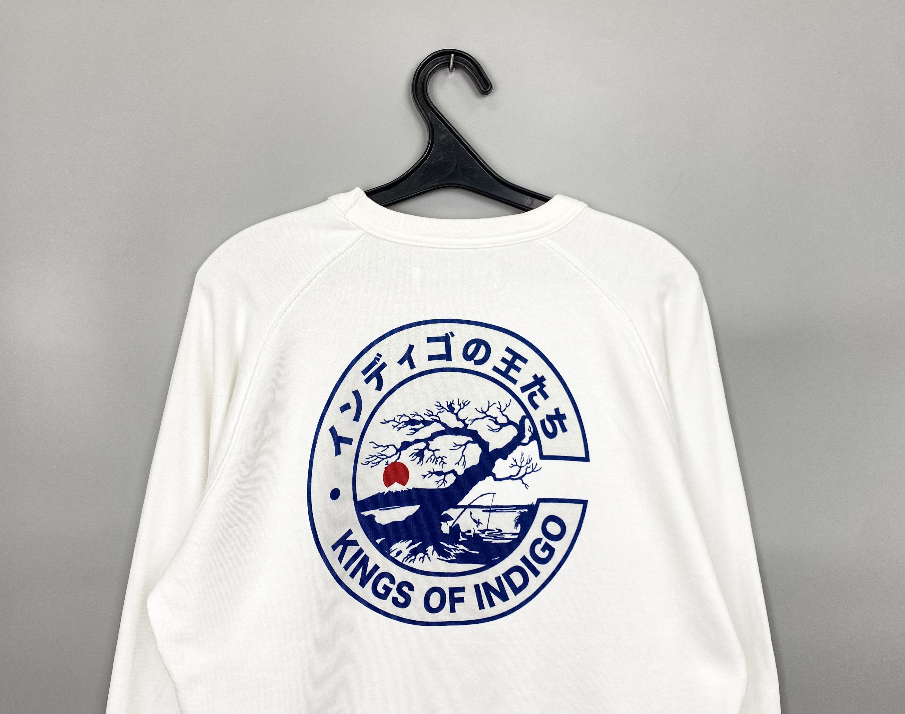 Kings Of Indigo K.O.I. King of Indigo Parnell Logo Sweatshirt Size US S / EU 44-46 / 1 - 2 Thumbnail