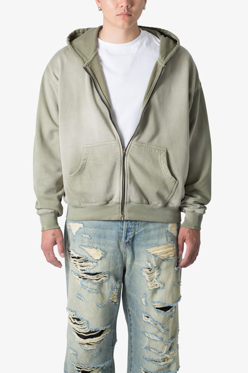 MNML NWT MNML Faded Zip Up Hoody XL Size US XL / EU 56 / 4 - 1 Thumbnail