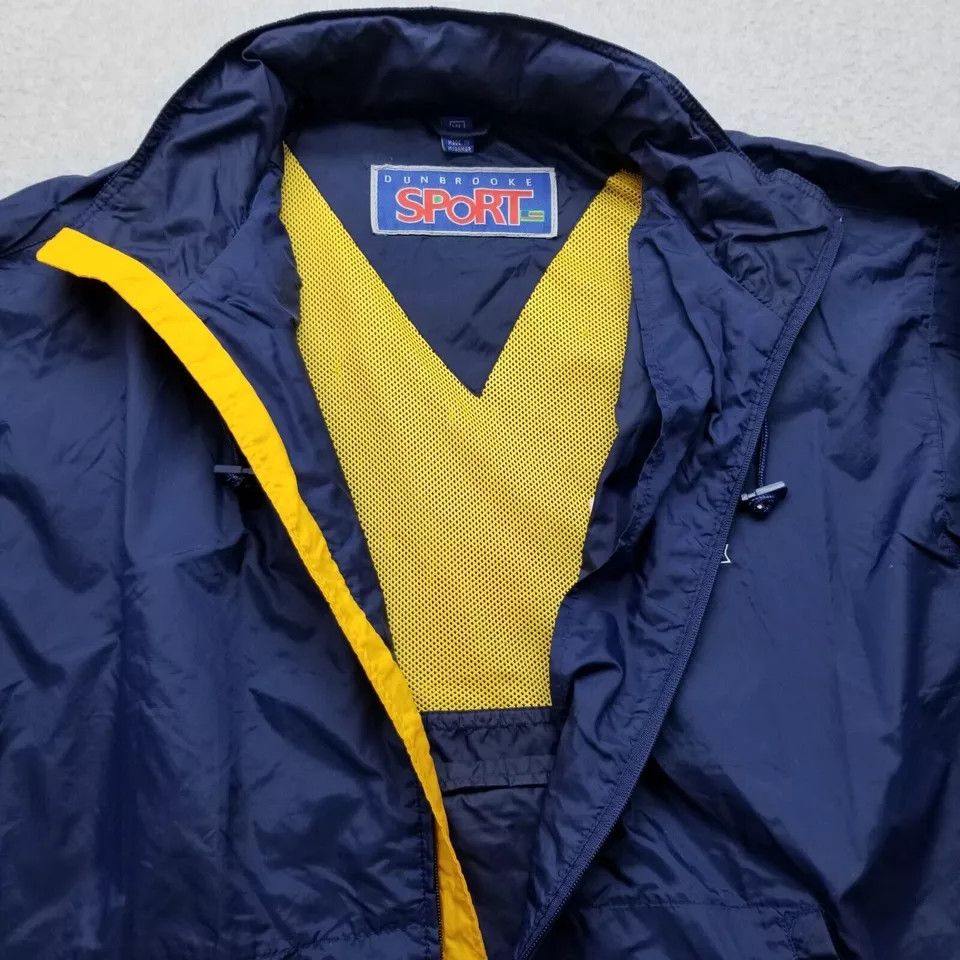 Dunbrooke Dunbrooke Rain Jacket Mens XL Nylon Windbreaker Hoodie Size US XL / EU 56 / 4 - 5 Thumbnail