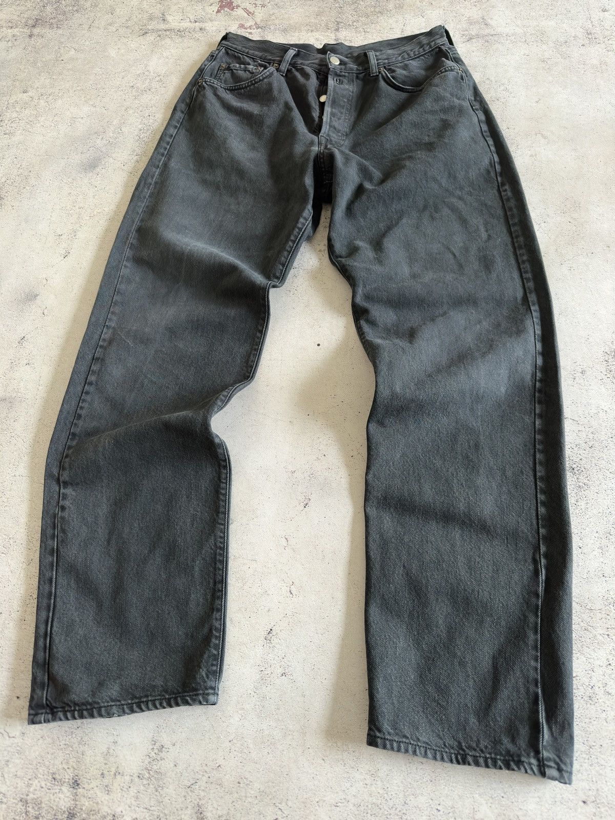 Replay Vintage Replay Gray Denim Jeans Pants Size 34 Size US 34 / EU 50 - 6 Thumbnail