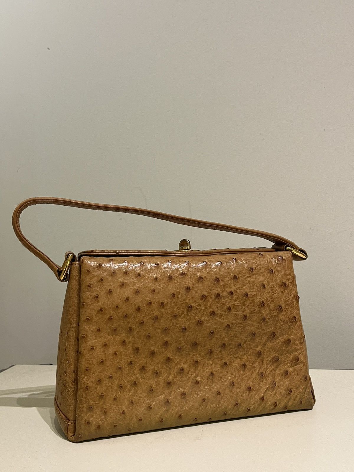 Gucci Gucci ostrich handbag Size ONE SIZE - 1 Thumbnail