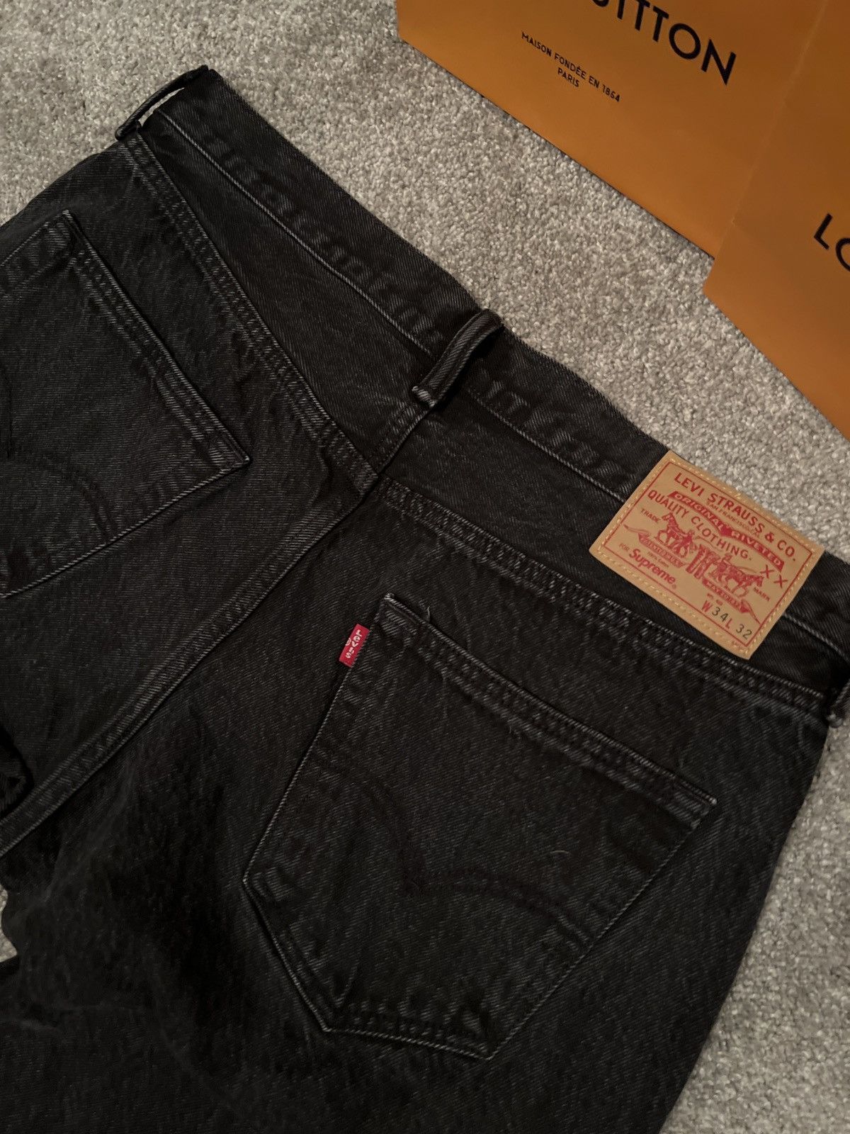 Levi's × Supreme × Vintage Supreme x Levi's Jeans Size US 34 / EU 50 - 4 Thumbnail