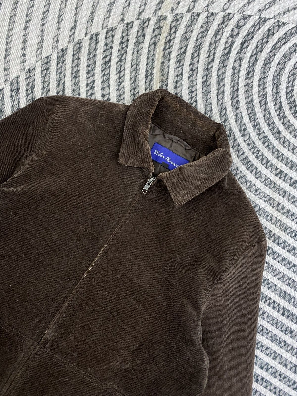 URBAN RESEARCH DOORS Vintage Urban Research Brown Corduroy Zipper Jacket Size US M / EU 48-50 / 2 - 8 Thumbnail