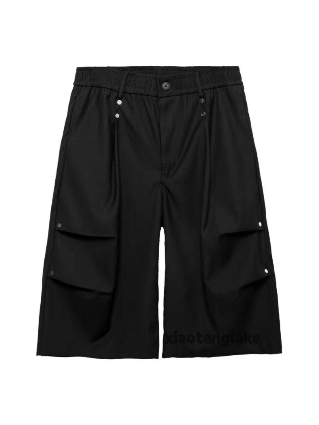 Designer Unisex utility pleated yuppie loose baggy shorts Size US 30 / EU 46 - 3 Thumbnail