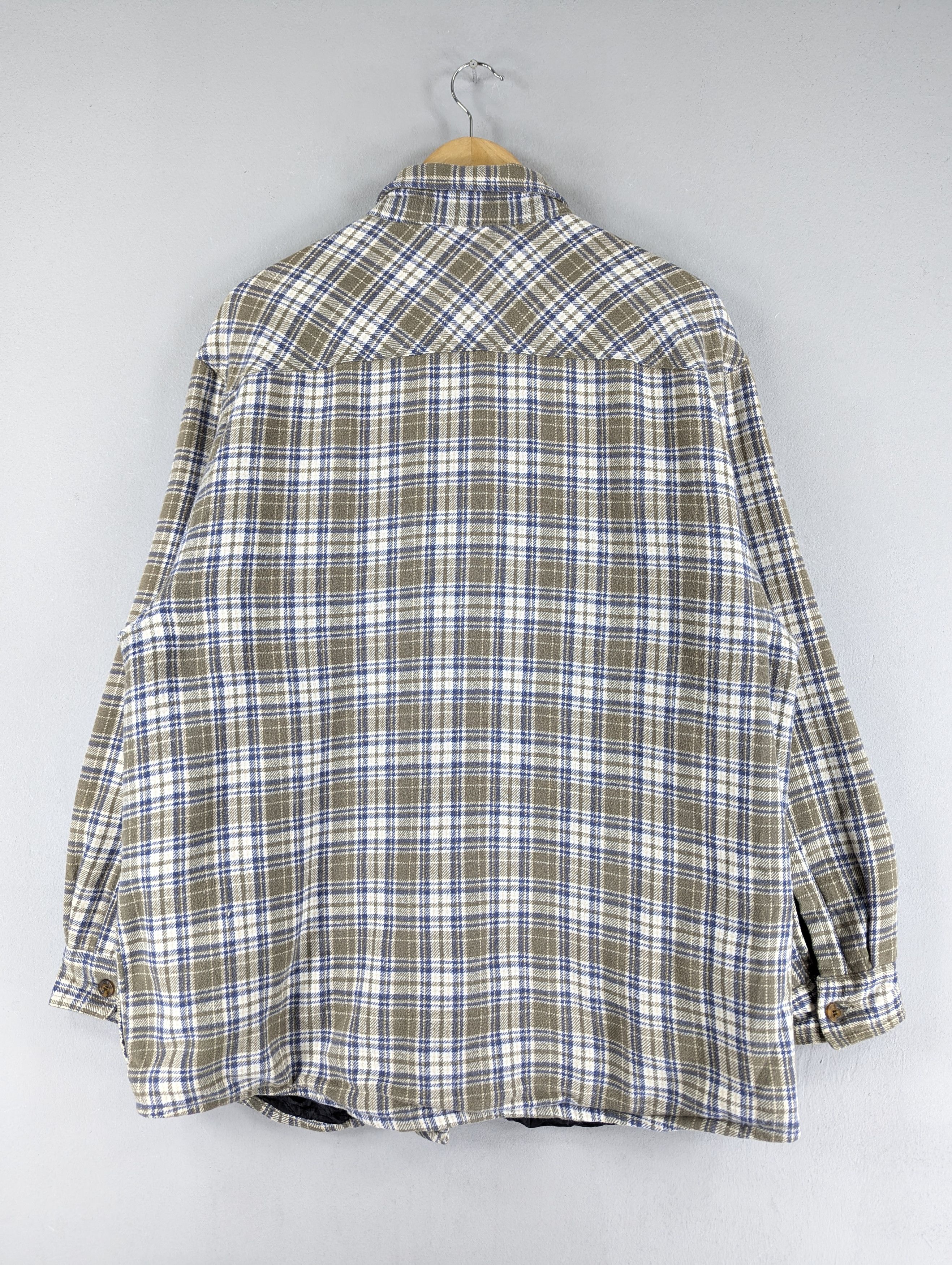 Levi's Levi's Strauss Quilted Lined Flannel Button Ups Jacket Size US L / EU 52-54 / 3 - 15 Thumbnail