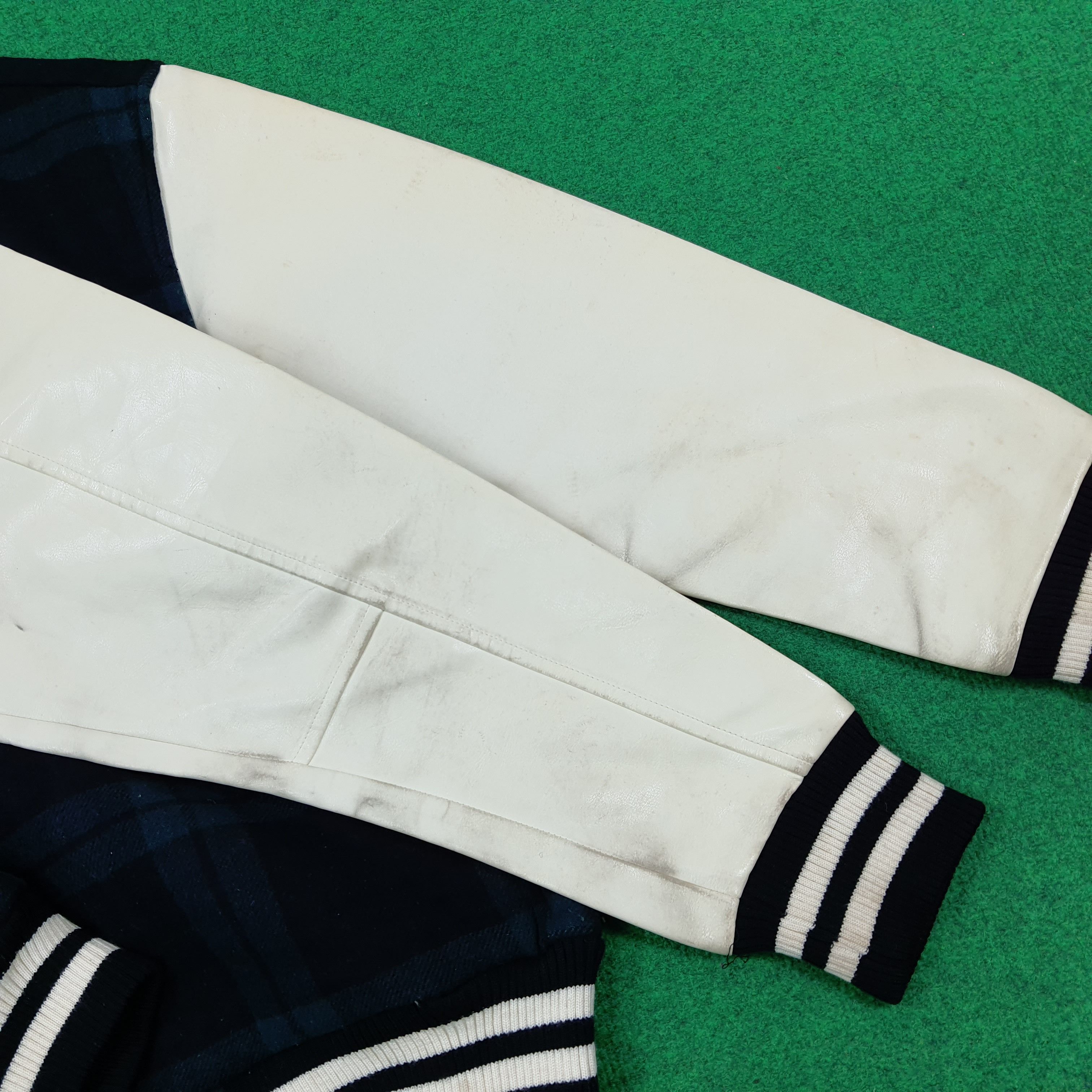 Japanese Brand Vintage Doobierex Plaid Varsity Jacket Wool Blend C309N15 Size US L / EU 52-54 / 3 - 13 Thumbnail