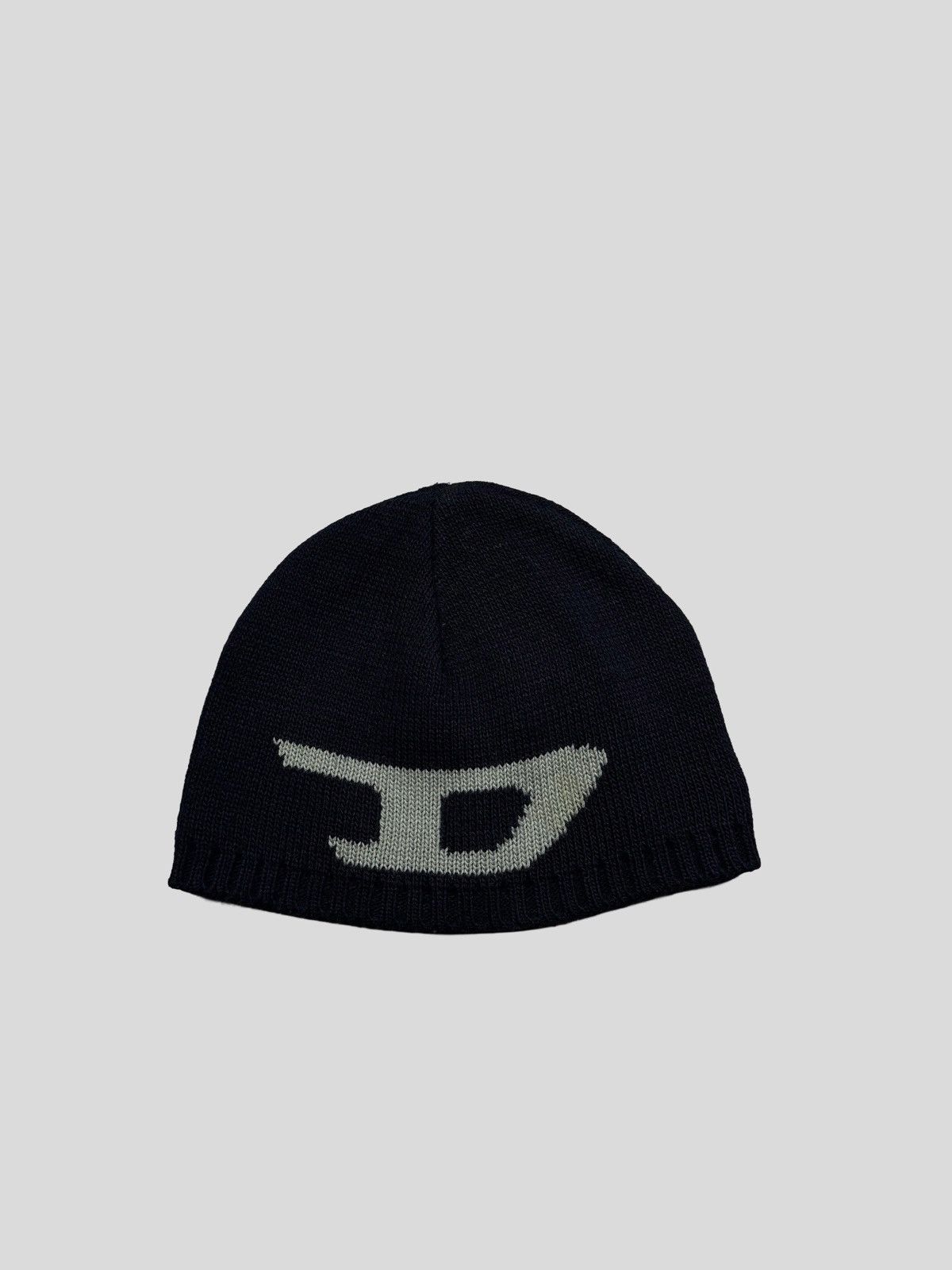 Diesel 🔥VINTAGE DIESEL Y2K BIG LOGO 90’S KNIT BEANIE HAT JAPANESSE🔥 Size ONE SIZE - 7 Thumbnail
