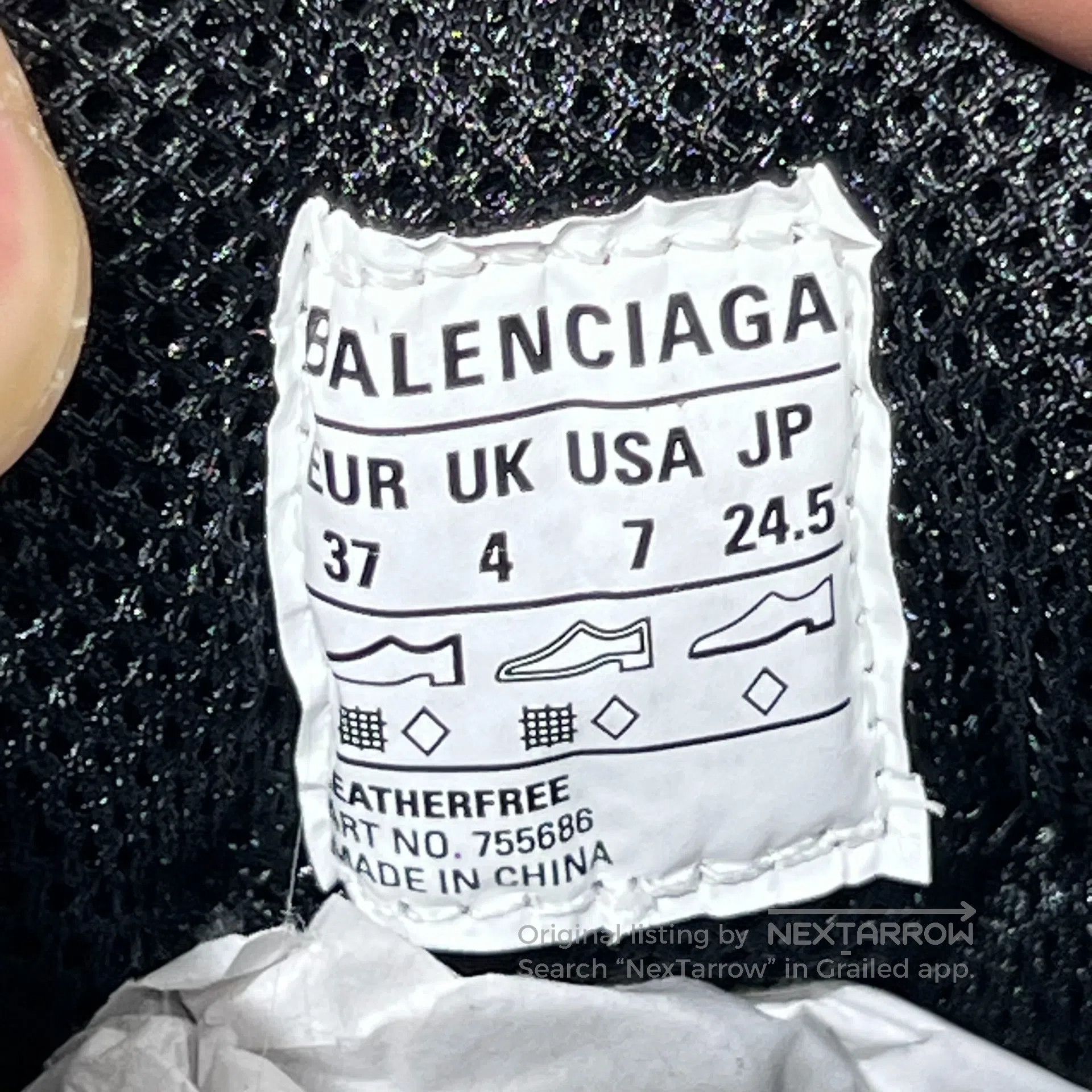 Balenciaga Balenciaga Half-trailer dad shoes, silver Size US 6.5 / IT 36.5 - 8 Thumbnail