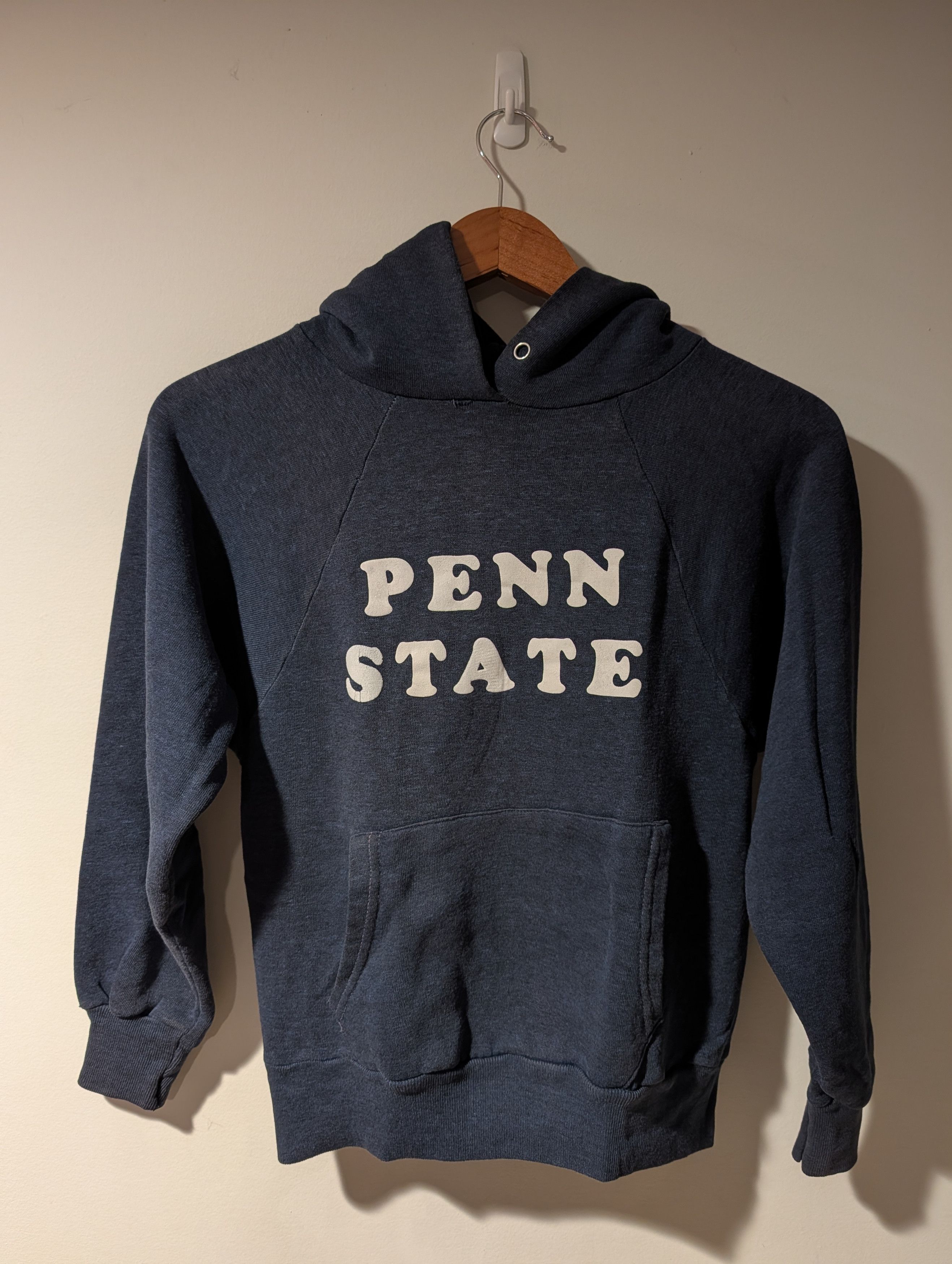 NCAA Vintage 80s Penn State Nittany Lions Hoodie Made USA Kids XL Size US S / EU 44-46 / 1 - 1 Thumbnail