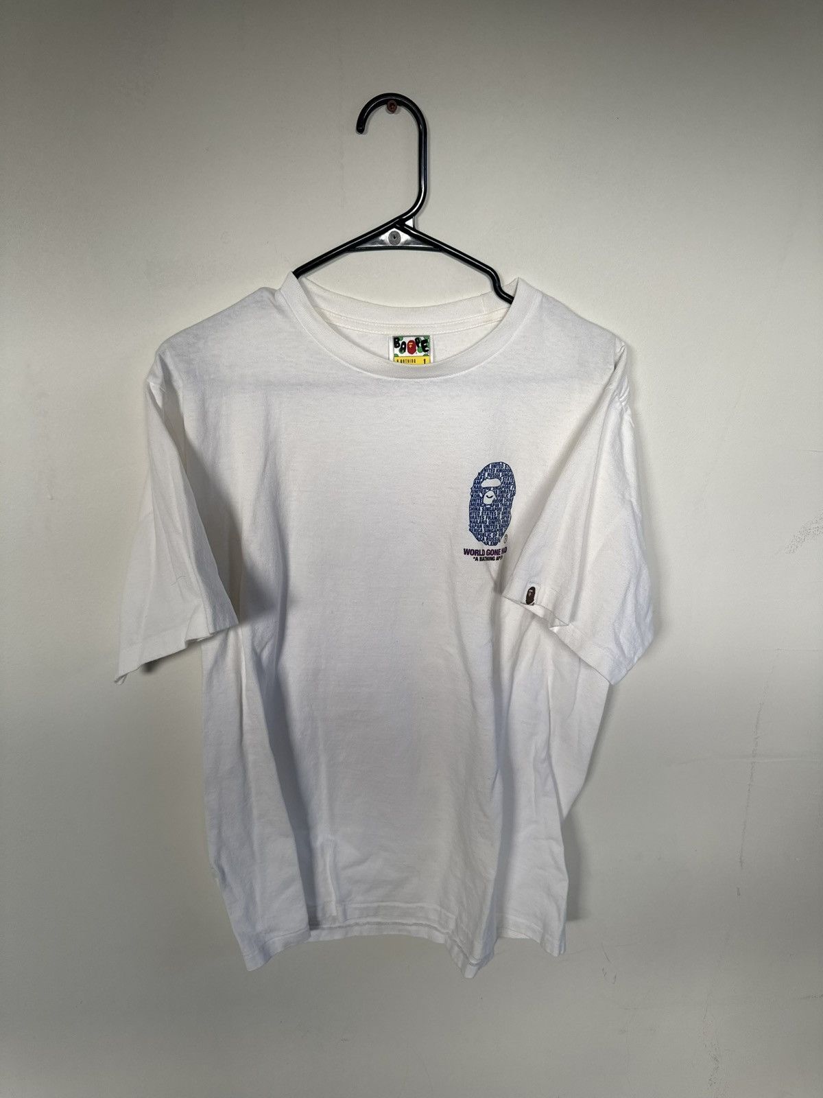 BAPE City Hong Kong Milo Tee White Size L
