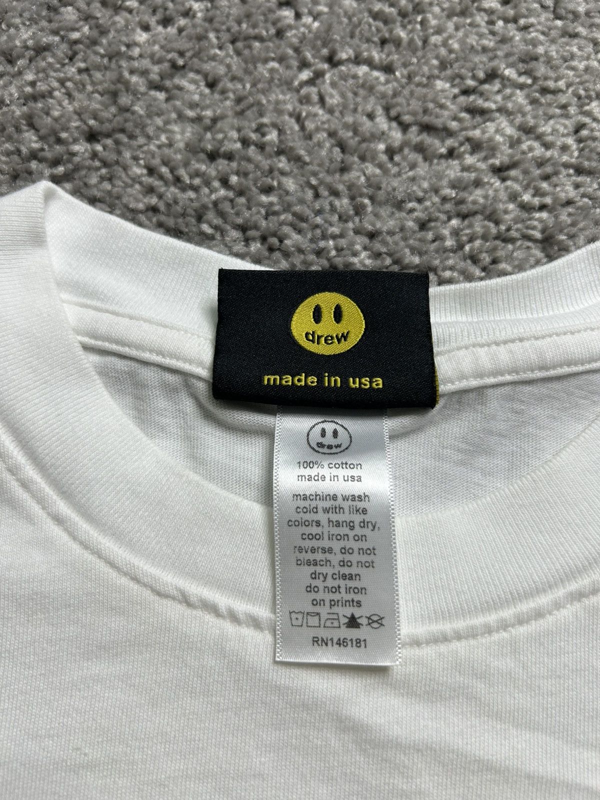 Drew House Drew House Mascot Tee Made in USA White Size US M / EU 48-50 / 2 - 5 Thumbnail