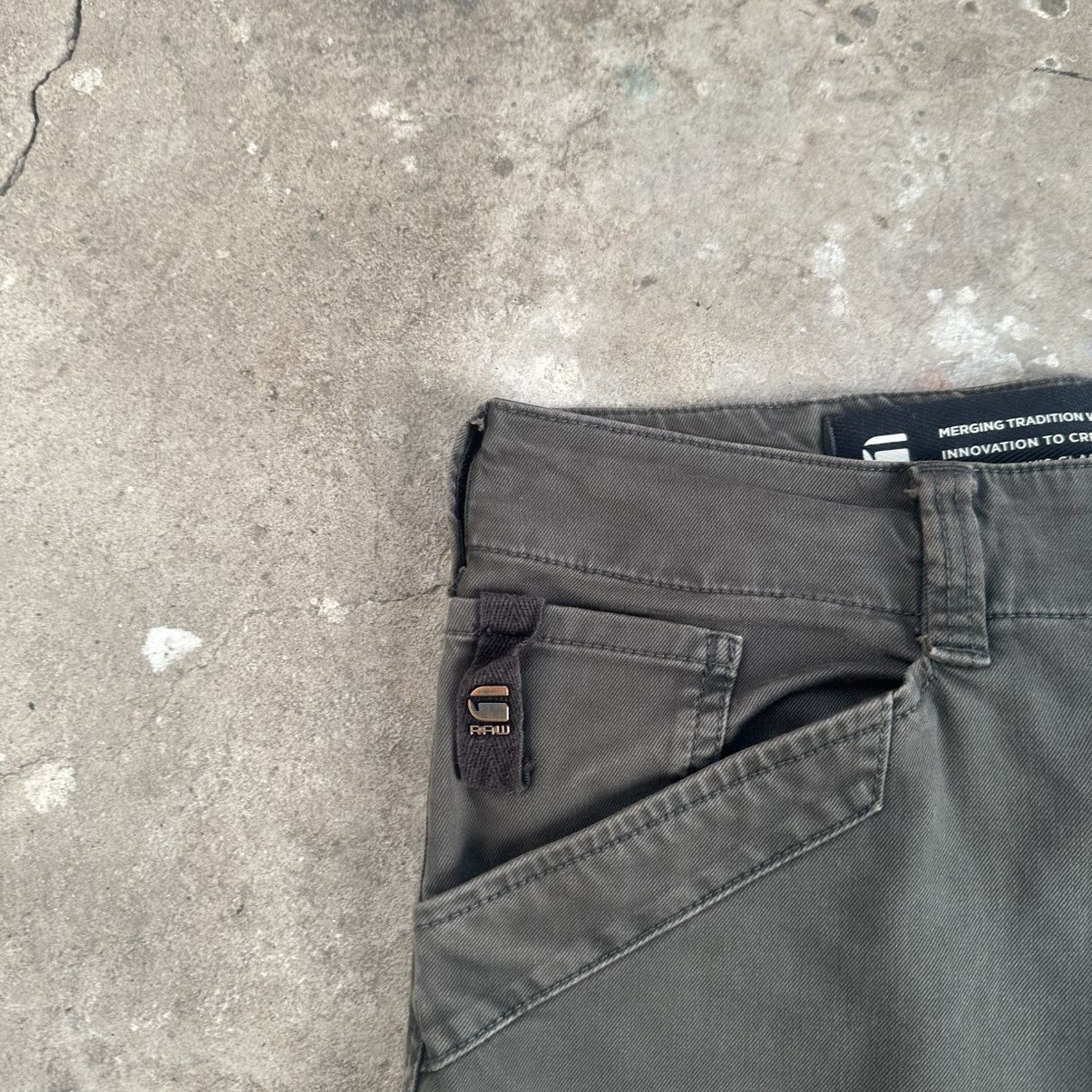 G-Star Vintage G-Star Raw Cargo 3D Straight Tapered Pants Size US 34 / EU 50 - 5 Thumbnail