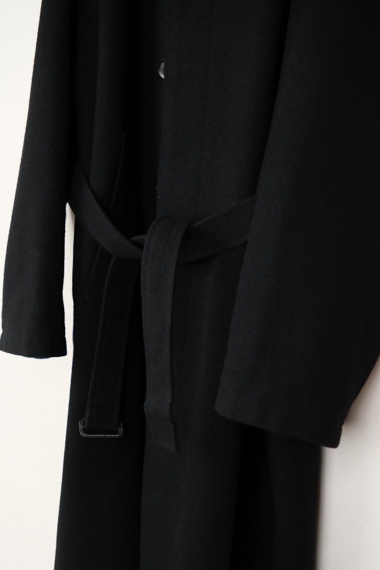 Yohji Yamamoto Yohji Yamamoto 02AW Vintage Collared Belted Overcoat Men's Size US L / EU 52-54 / 3 - 7 Thumbnail