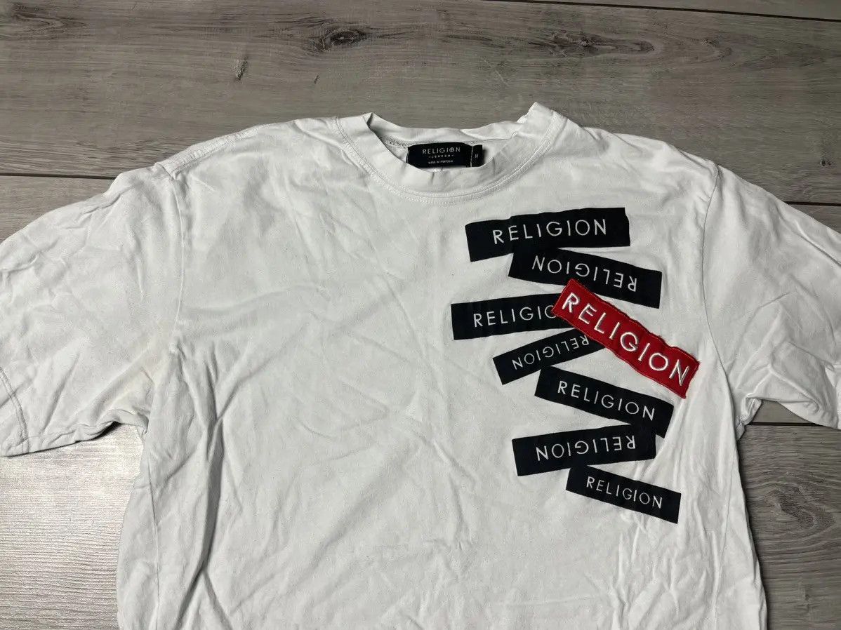 Band Tees Religion Tshirt patches size Medium Size US M / EU 48-50 / 2 - 3 Thumbnail