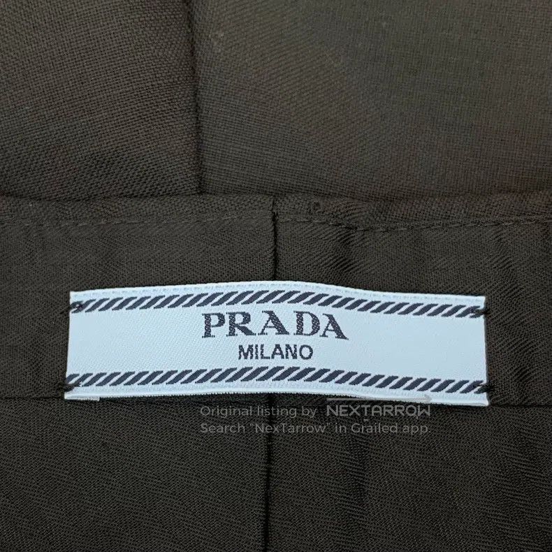 Prada Prada 22 styles of black sheep wool casual shorts Size 24" / US 00 / IT 34 - 5 Thumbnail