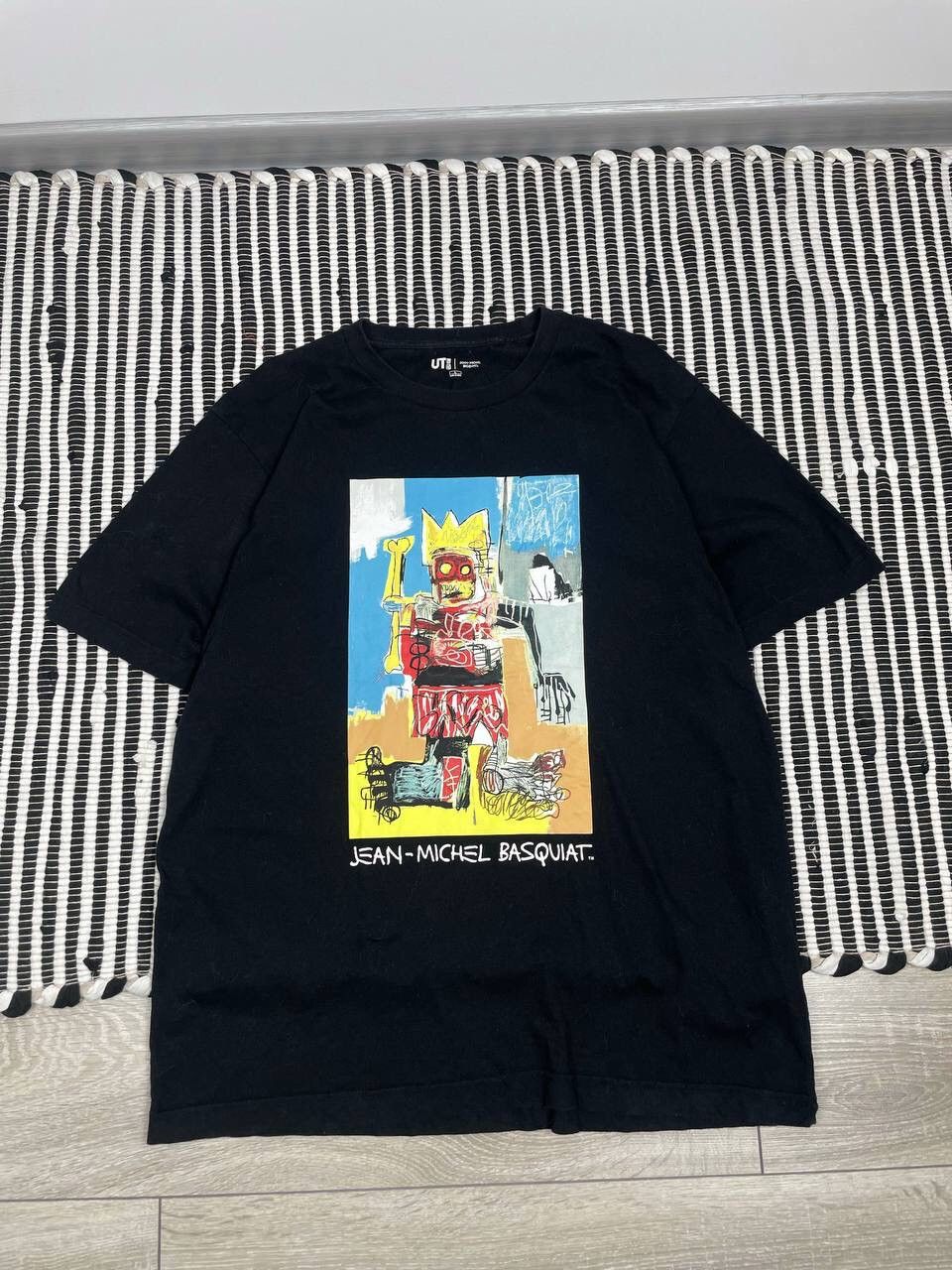Uniqlo Michel Basquiat Logo Tee T-Shirt Y2K
