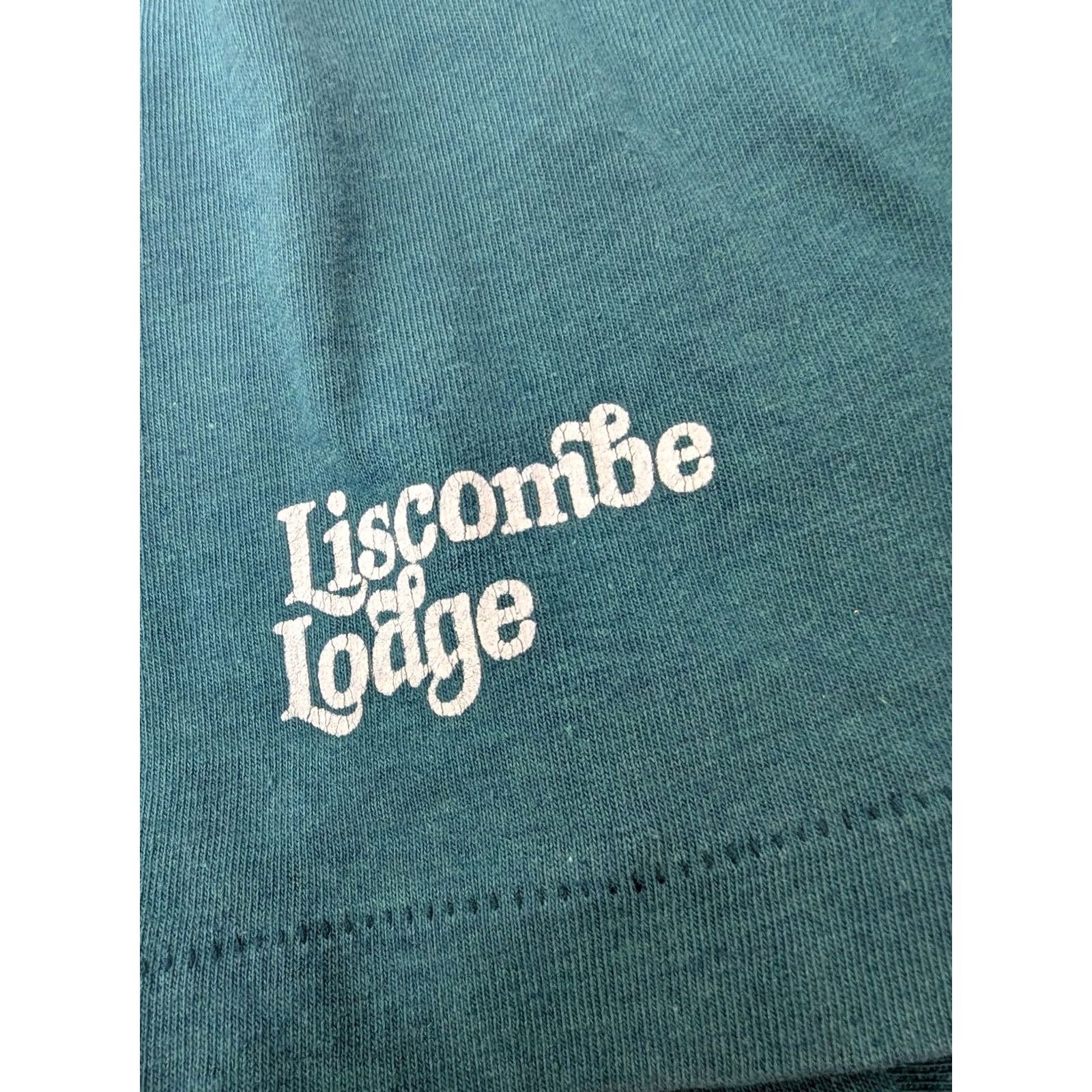 Vintage Vintage Liscombe Lodge Canada Maple Leaf Shirt Green 90s Crew Neck T-Shirt Logo Men S/M Autumn Christmas Maple Leaf Canada Shirt Mens Size US S / EU 44-46 / 1 - 2 Thumbnail