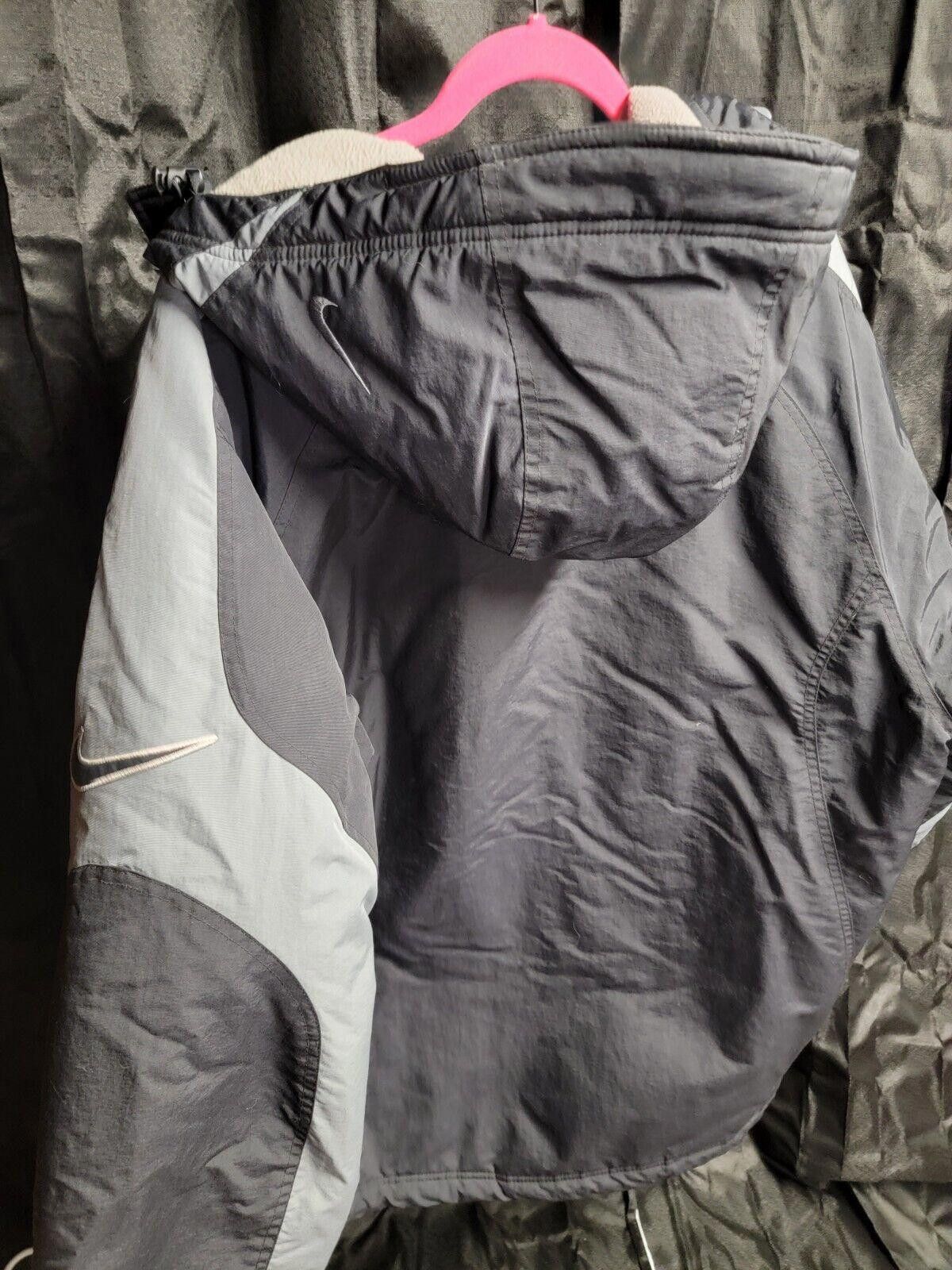 Nike Vintage Nike Y2K Fleece Lined Winter Jacket Parka Men XL Size US XL / EU 56 / 4 - 2 Thumbnail