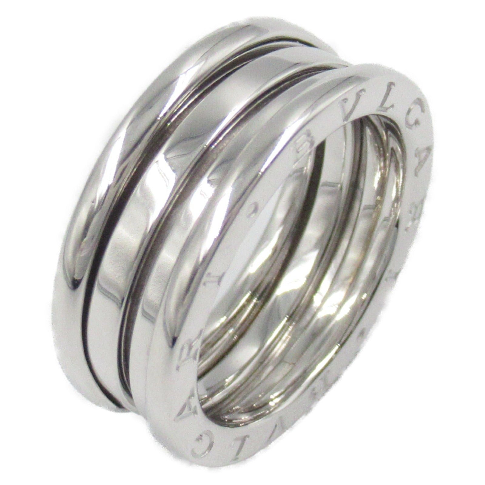 Bvlgari Bvlgari B Zero One Ring K18Wg (White Gold) Silver Size ONE SIZE - 1 Thumbnail
