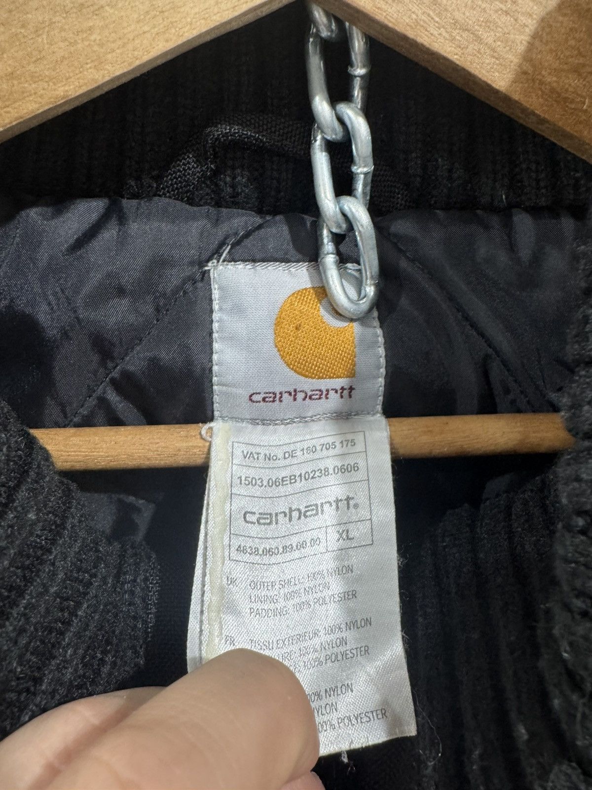 Carhartt Vintage CARHARTT Heavy Down Jacket Warm Winter Size US XL / EU 56 / 4 - 3 Thumbnail