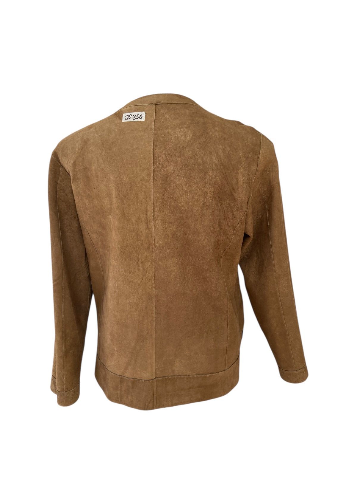 Japanese Brand Hiroki Reversible Leather Cardigan Jacket Size US M / EU 48-50 / 2 - 11 Thumbnail