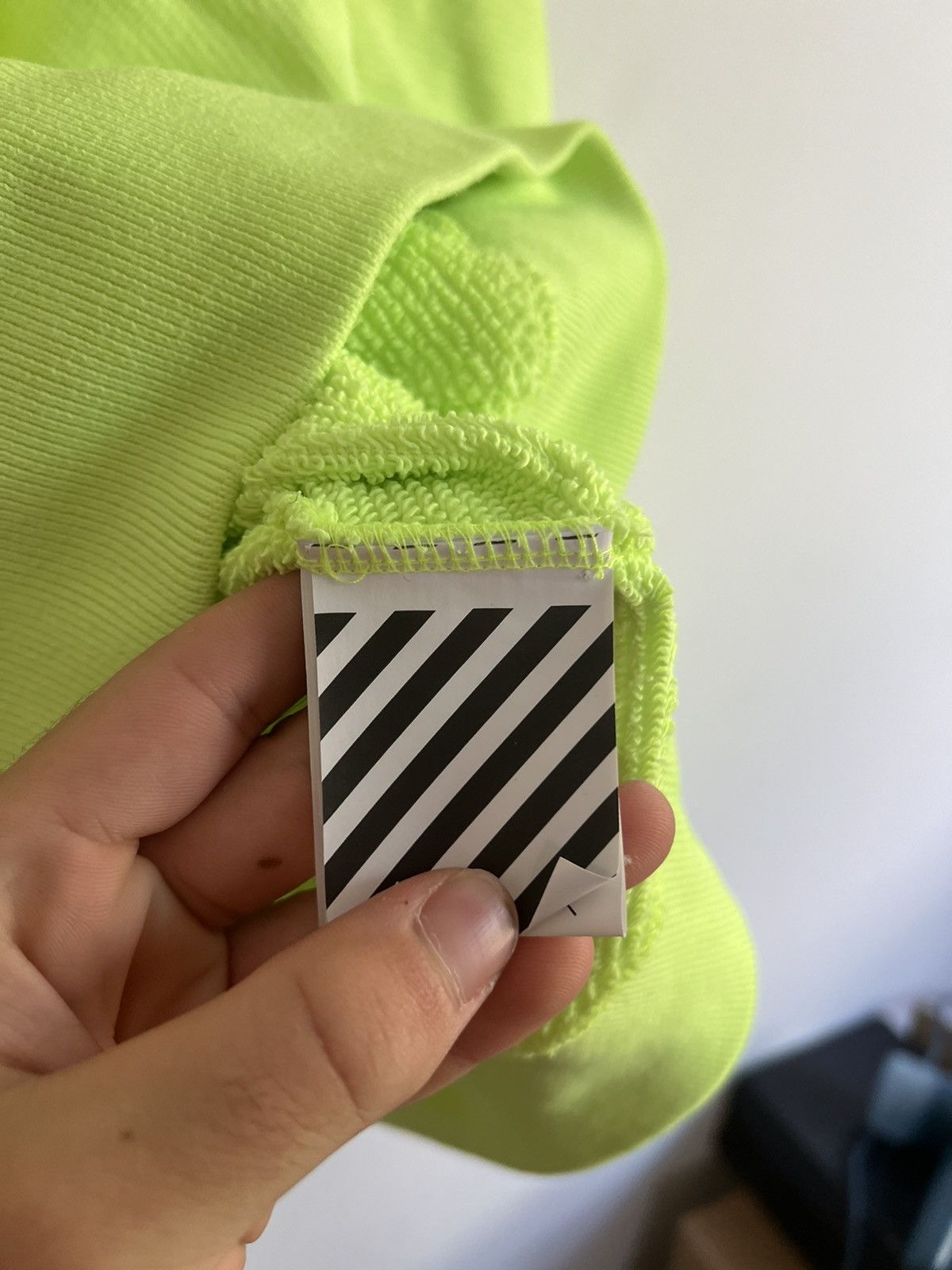 Off-White Off white yellow logo Hoodie Size US M / EU 48-50 / 2 - 9 Thumbnail