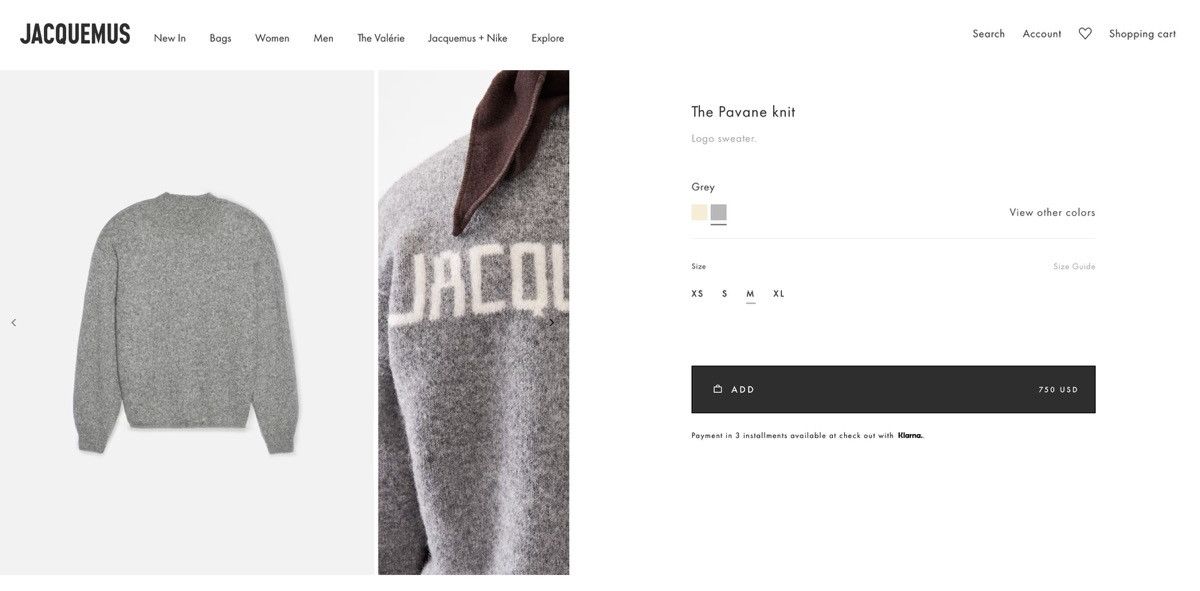 Jacquemus Jacquemes knit sweater Size US XL / EU 56 / 4 - 5 Thumbnail