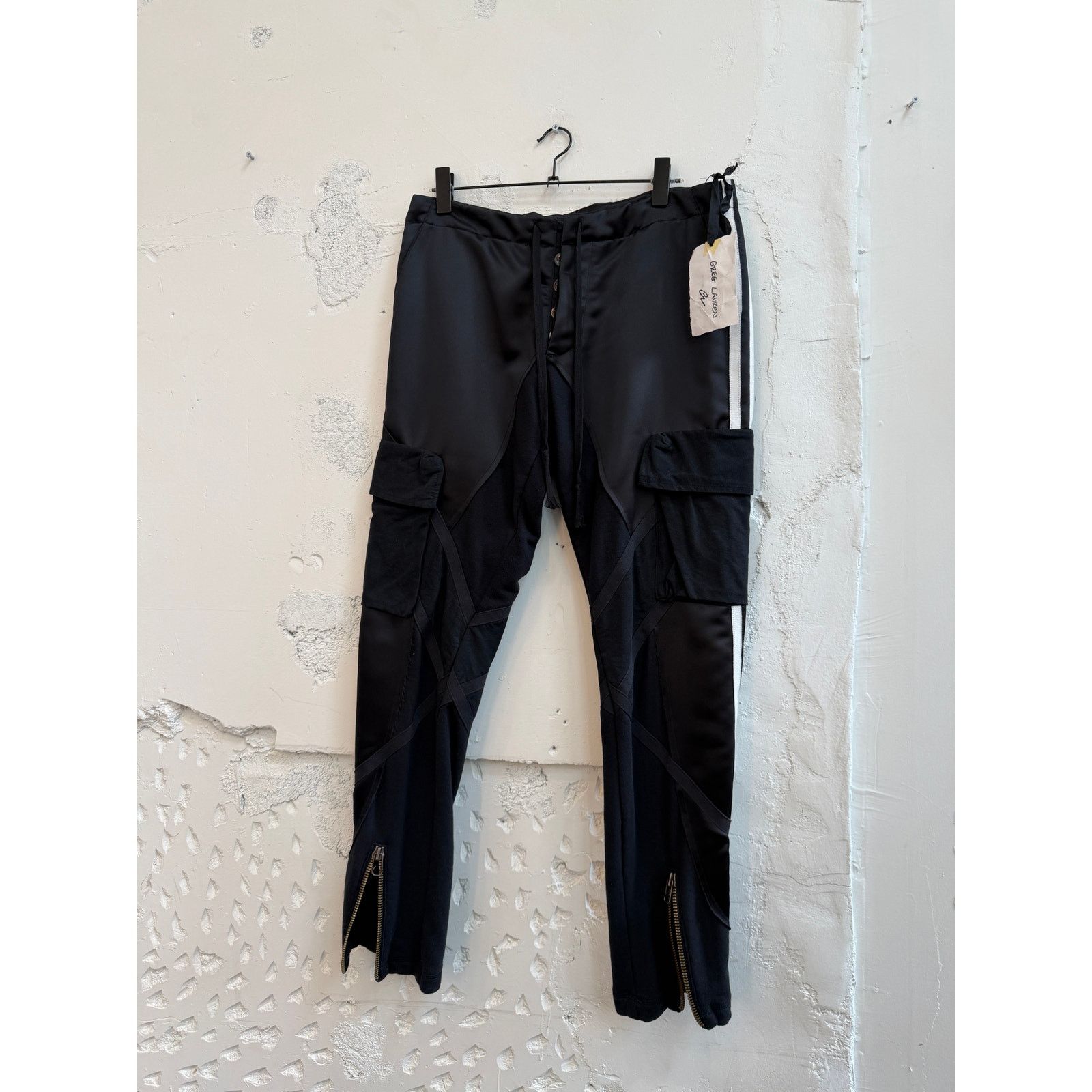 Greg Lauren Greg Lauren SAMPLE 50/50 Cargo Lounge Pants Size US 34 / EU 50 - 2 Thumbnail