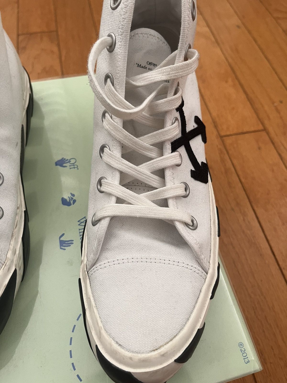 Off-White Off-White Vulc Mid Canvas Size US 9 / EU 42 - 4 Thumbnail