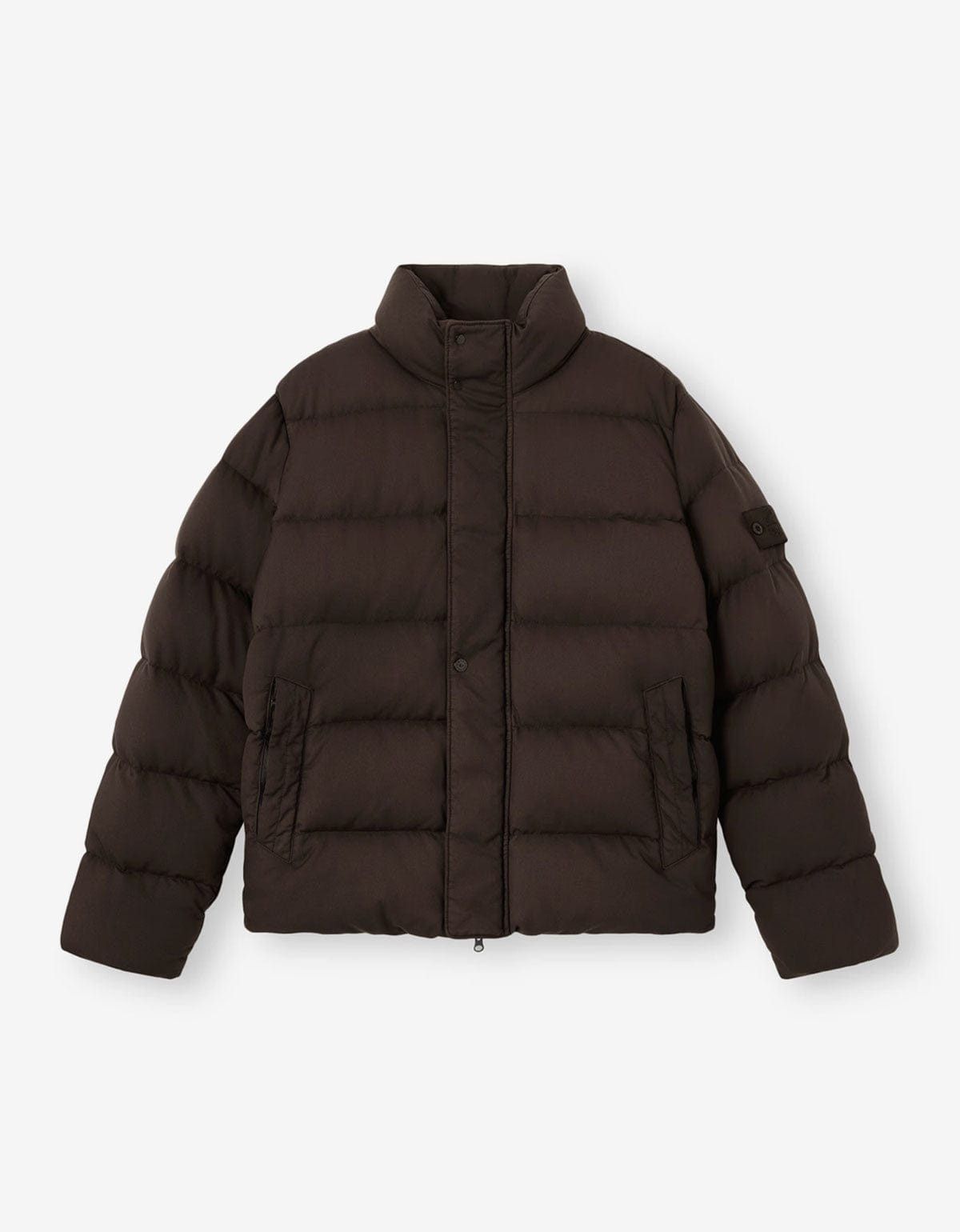 Stone Island Stone Island Ghost Brown Wool-TC Jacket Size US XL / EU 56 / 4 - 1 Thumbnail