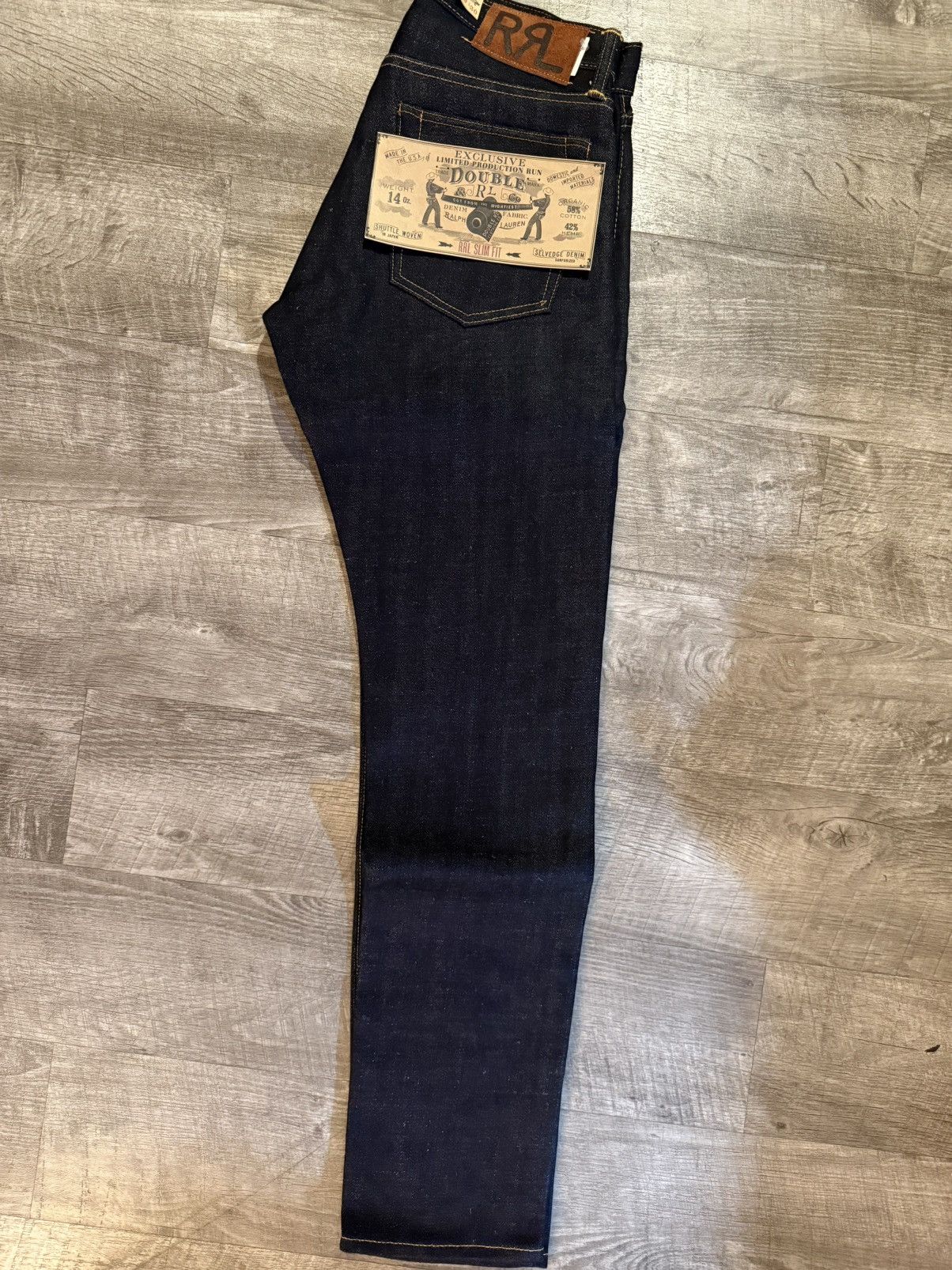 RRL Ralph Lauren RRL Double RL Limited Production Run Selvedge Denim Size US 30 / EU 46 - 4 Thumbnail