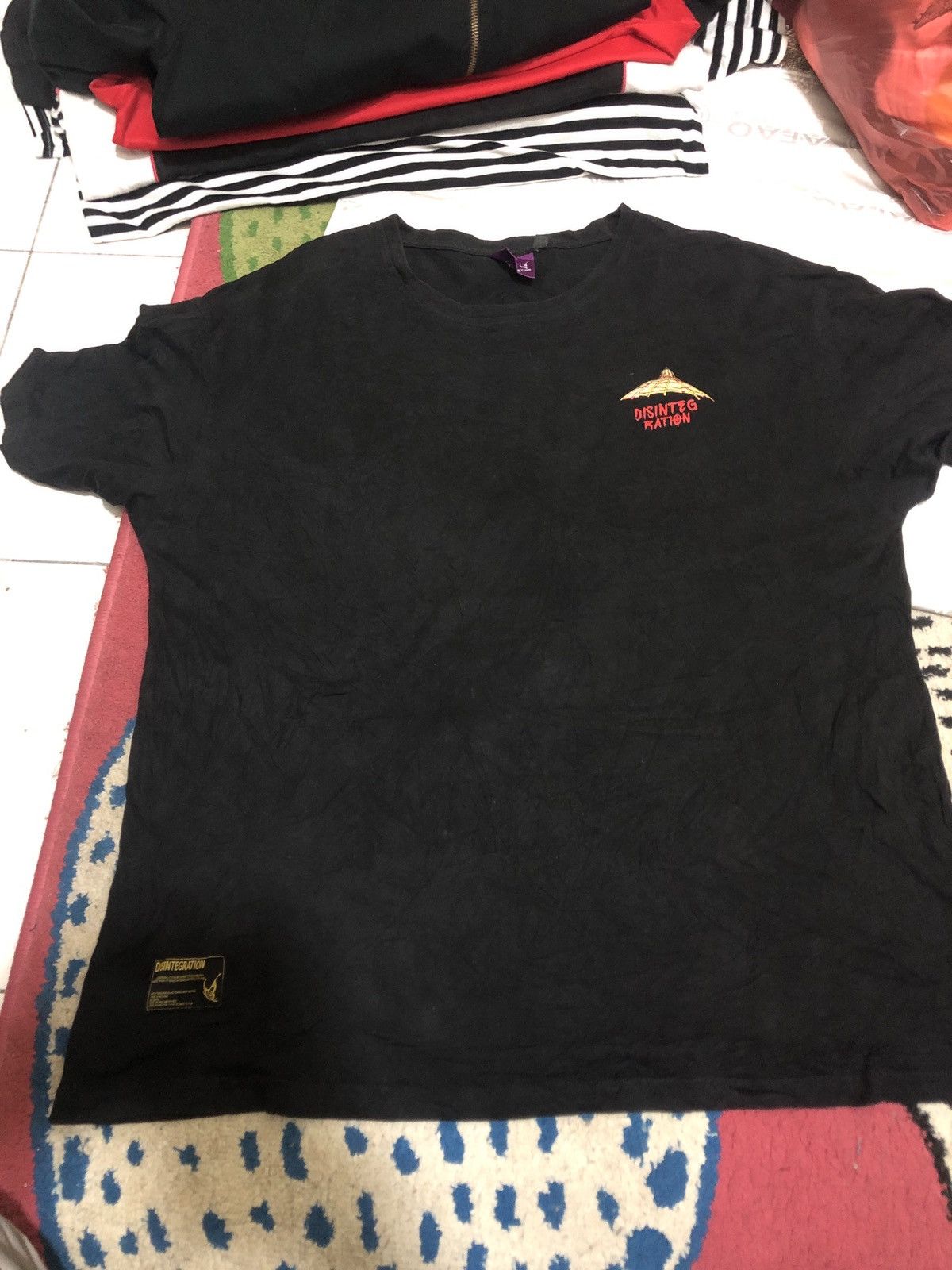 Japanese Brand Disintegration Samurai printed tee Size US XXL / EU 58 / 5 - 8 Thumbnail