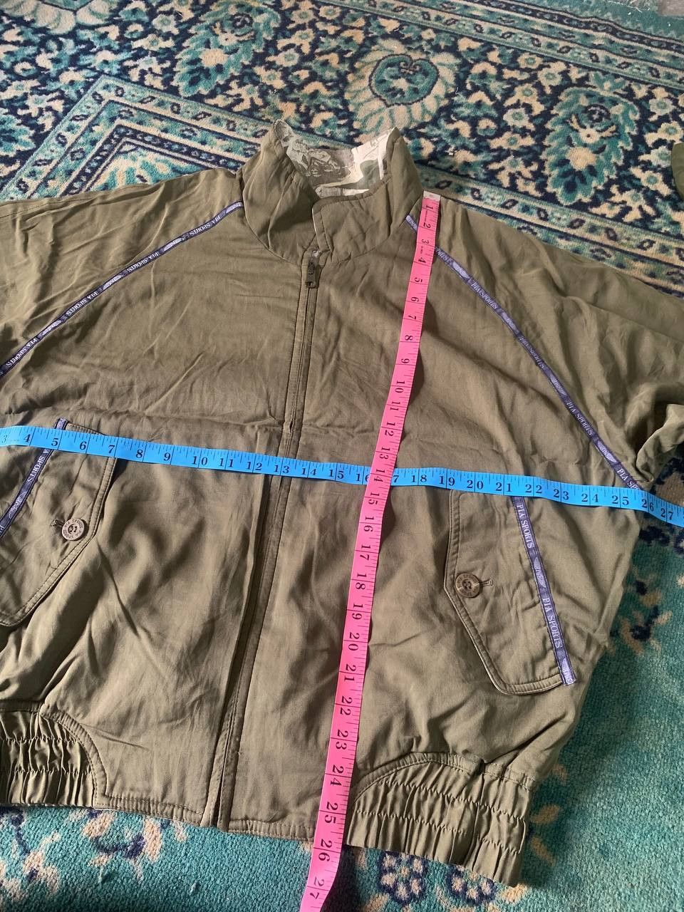 Other Vintage PIA Motorsports Bomber Jacket Reversible Large Size US L / EU 52-54 / 3 - 7 Thumbnail