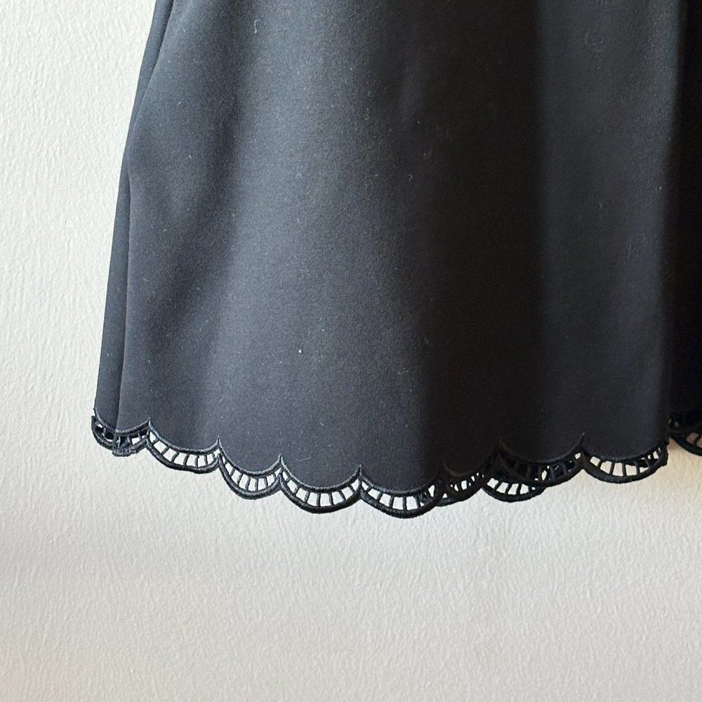 Ted Baker Women's 3 (8) Ted Baker Codi Lace Scallop Hem Black Dress F Size M / US 6-8 / IT 42-44 - 8 Thumbnail