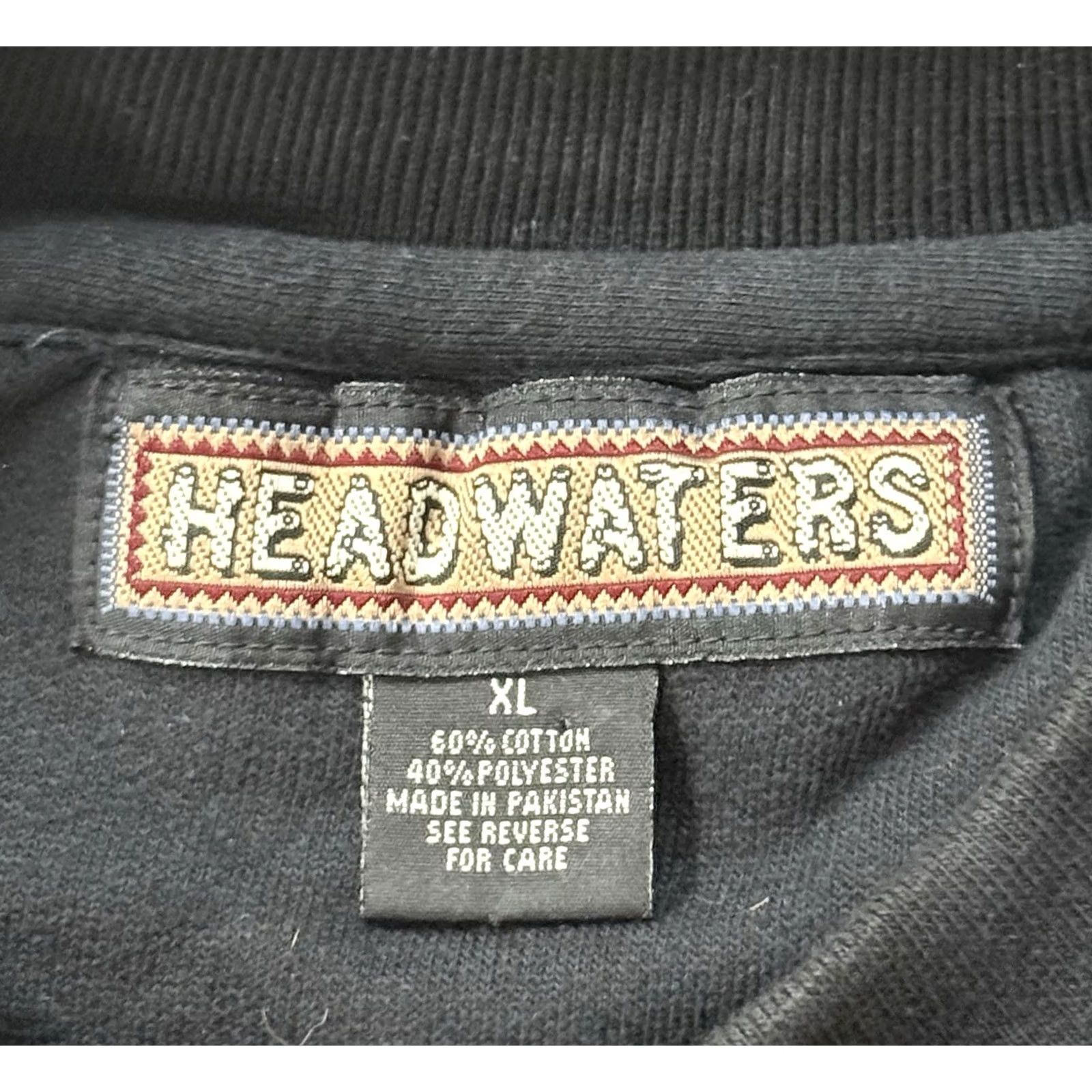 Vintage VINTAGE Headwaters Crewneck Sweatshirt XL Gray Wolf USA Men Size US XL / EU 56 / 4 - 6 Thumbnail