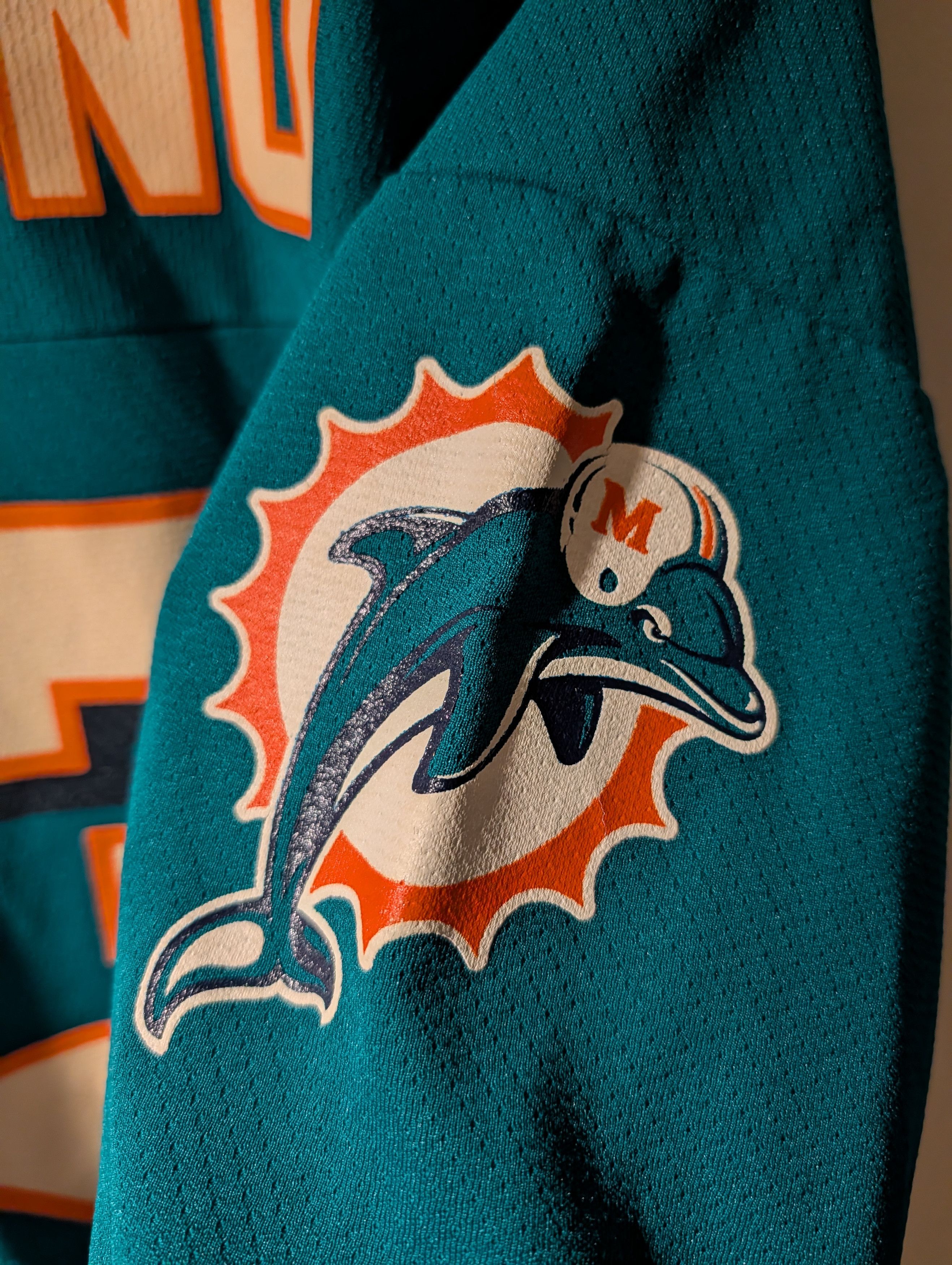 Logo 7 Vintage MIAMI DOLPHINS NFL Jersey DAN MARINO Logo 7 EUC Size US XXL / EU 58 / 5 - 5 Thumbnail