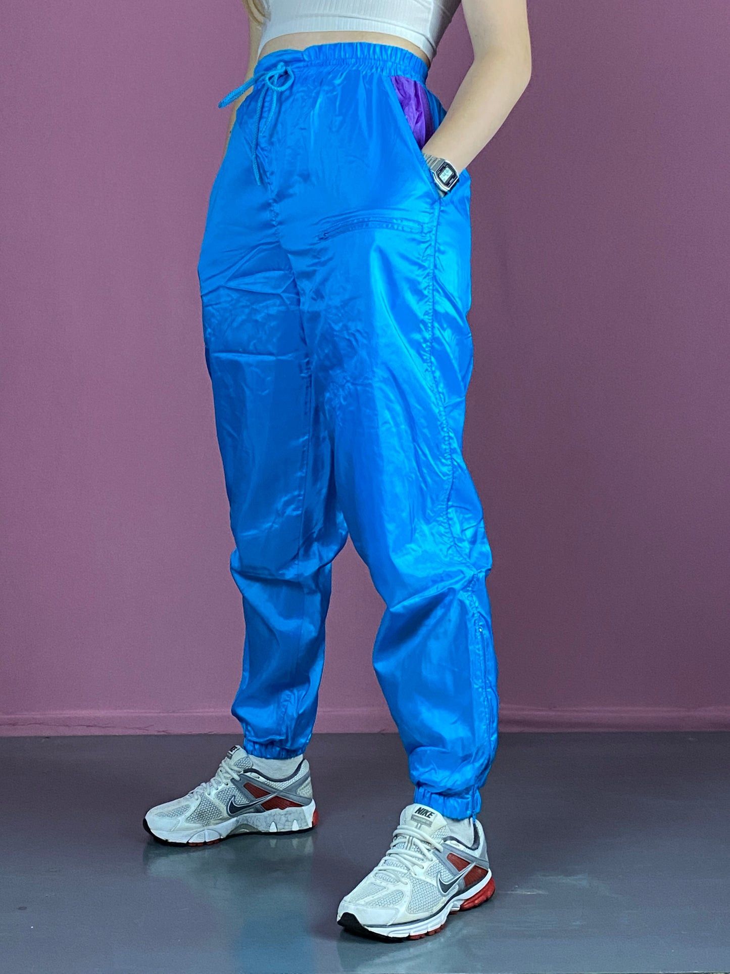 Vintage 90s Joha Vintage Women's Track Pants - M Size 30" / US 8 / IT 44 - 1 Thumbnail