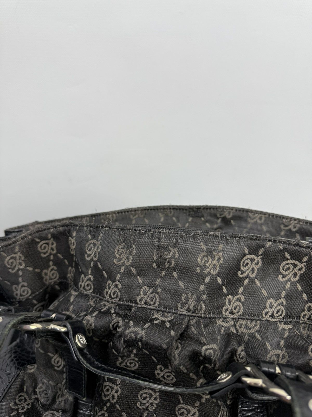 Blumarine Brumarine VNTG Y2K Cloth Monogram Bag Size ONE SIZE - 15 Thumbnail