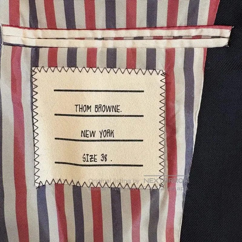 Thom Browne Thom Browne Navy Wool Women's Cardigan . Size M / US 6-8 / IT 42-44 - 7 Thumbnail