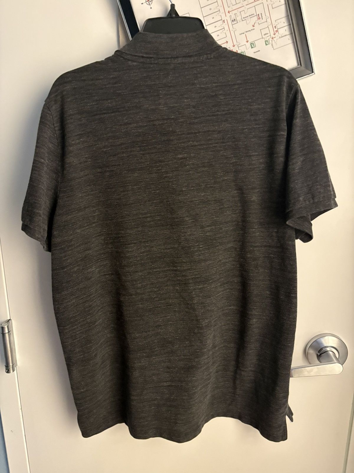 American Eagle Outfitters American Eagle Outfitters Core Flex Dark Gray Polo Size XL Size US XL / EU 56 / 4 - 6 Thumbnail