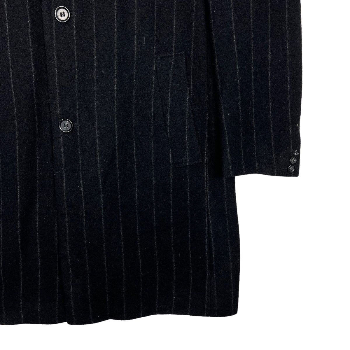 🔥 S.OLIVER MEN WOOL STRIPE COAT MADE IN UKRAINE