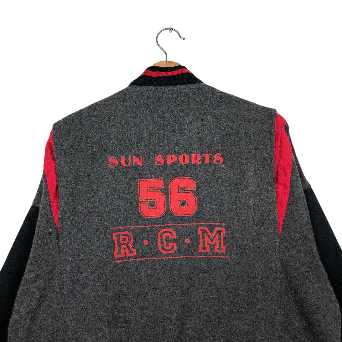 Japanese Brand 📌Vintage Bomber Jacket World Sports Club Big Logo Size US M / EU 48-50 / 2 - 10 Thumbnail